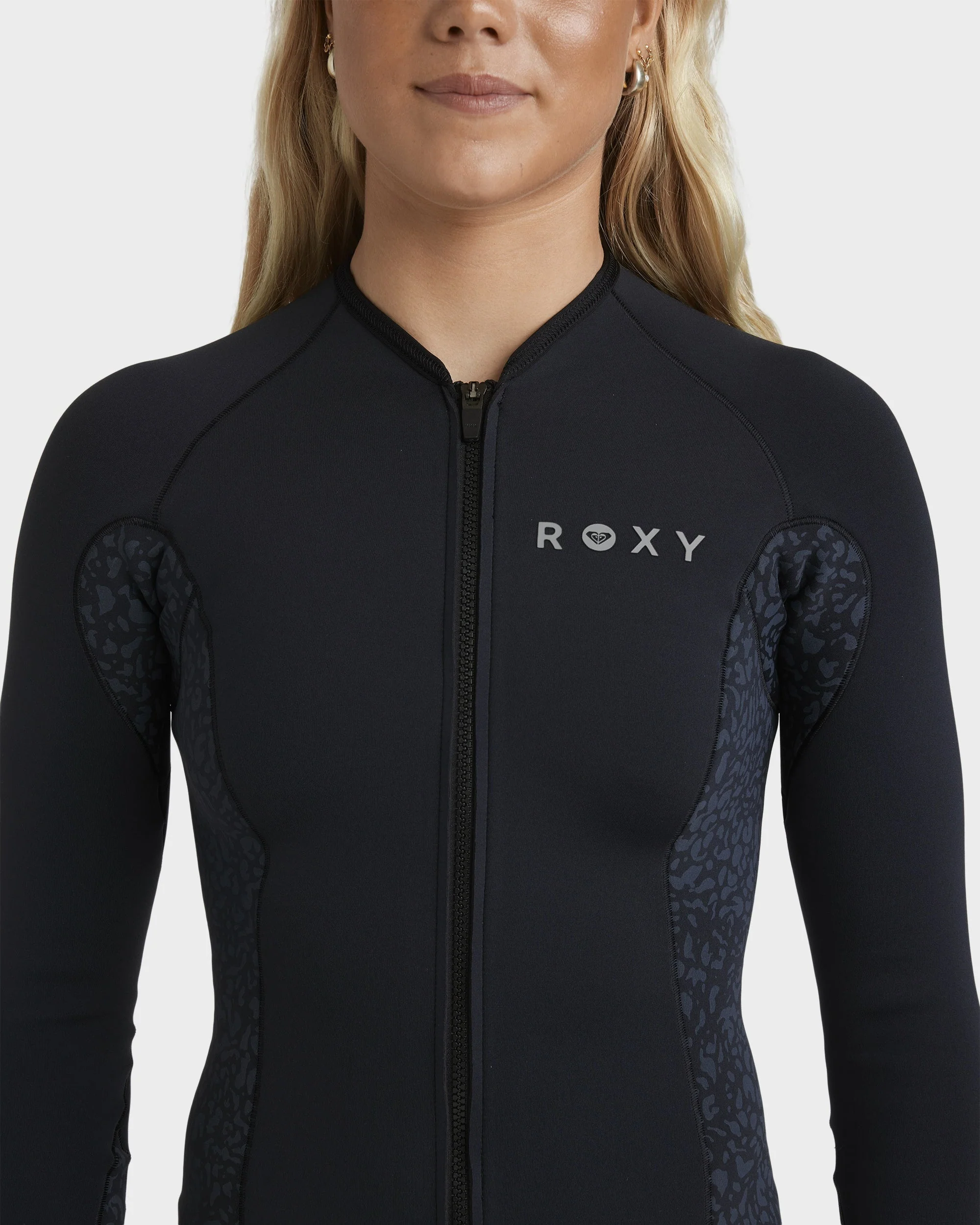 Womens 1mm Swell Long Sleeve Wetsuit Jacket - Image 4