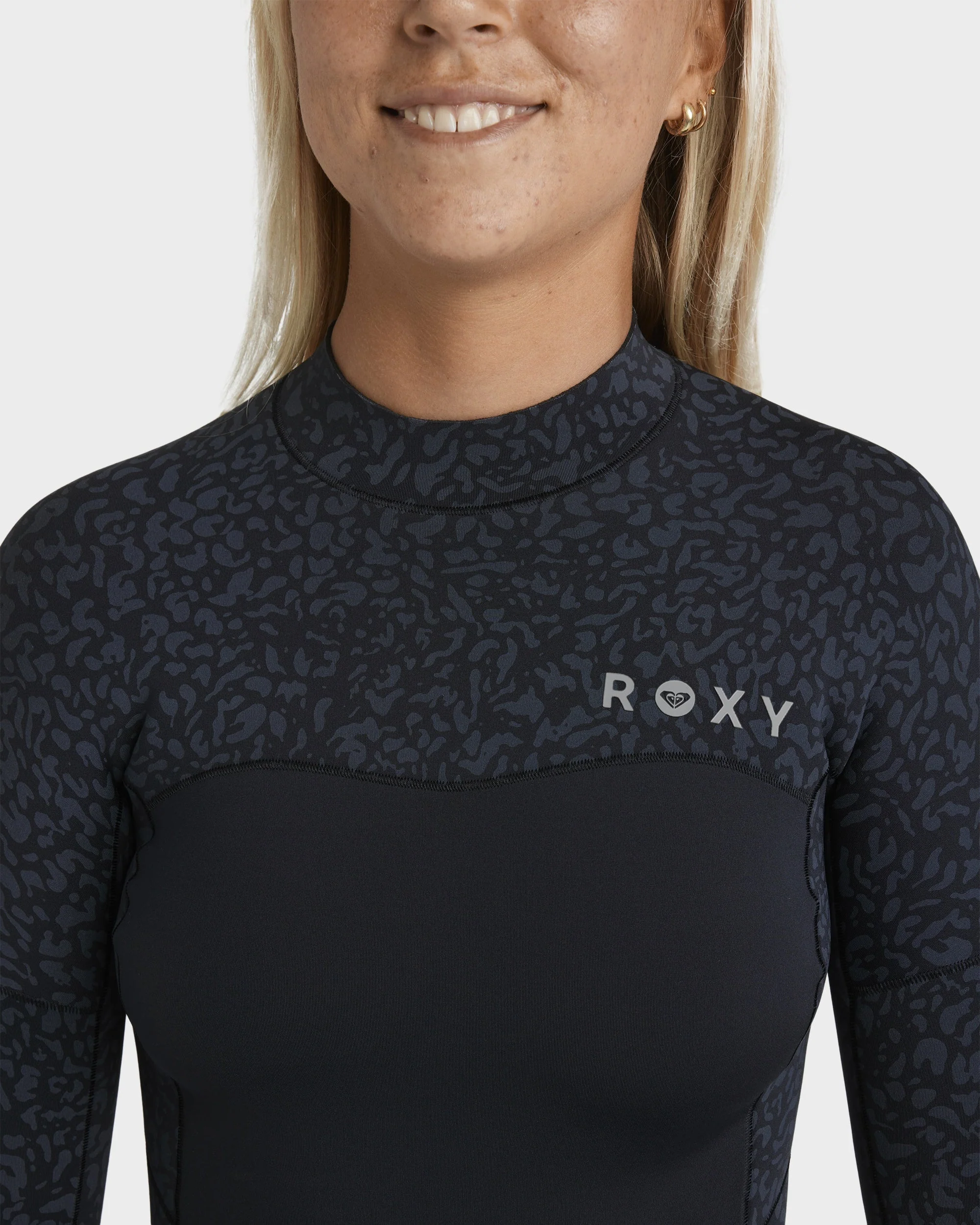 Womens 1mm Swell Long Sleeve Wetsuit Top - Image 4