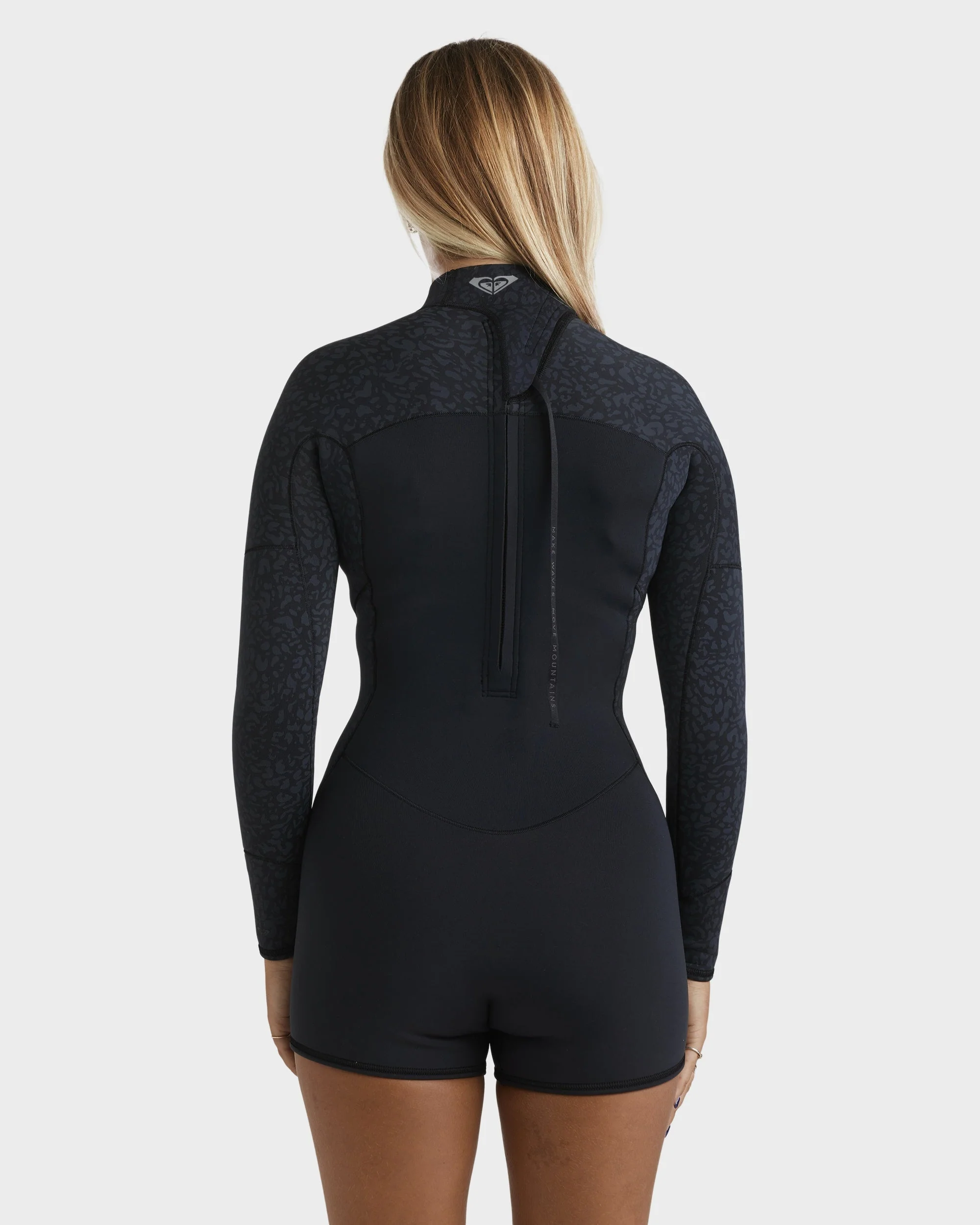 Womens 2mm Swell Natural Long Sleeve Springsuit - Image 3