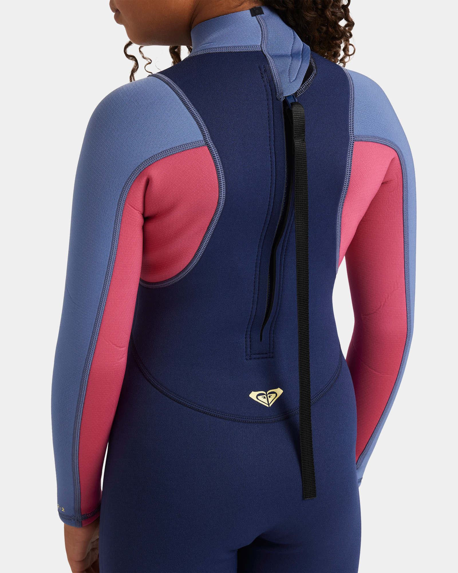 Girls 4-16 2/2mm Prologue Back Zip Long Sleeve Springsuit - Image 5