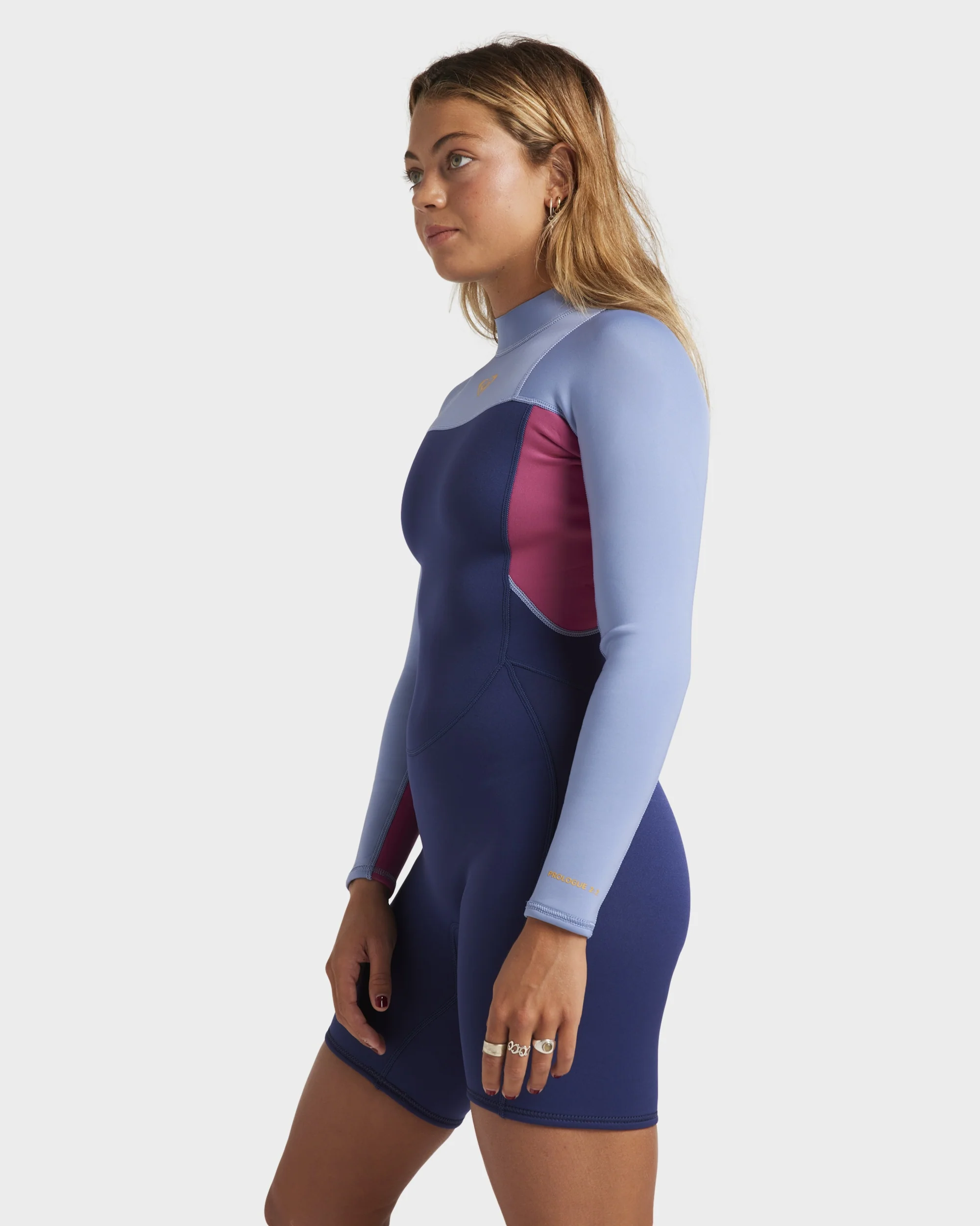 Womens 2/2mm Prologue Back Zip Long Sleeves Springsuit - Image 2