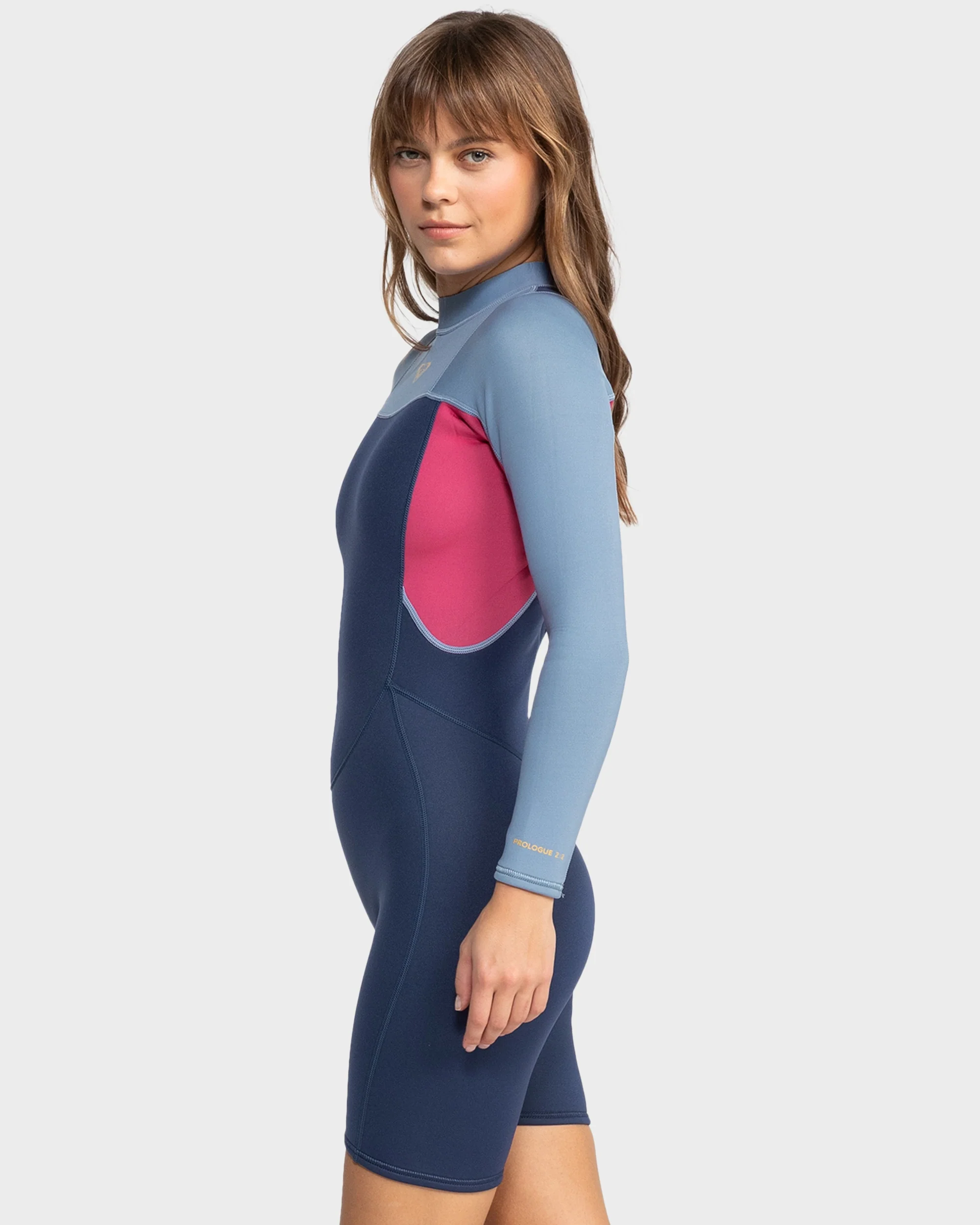 Womens 2/2mm Prologue Back Zip Long Sleeves Springsuit - Image 5