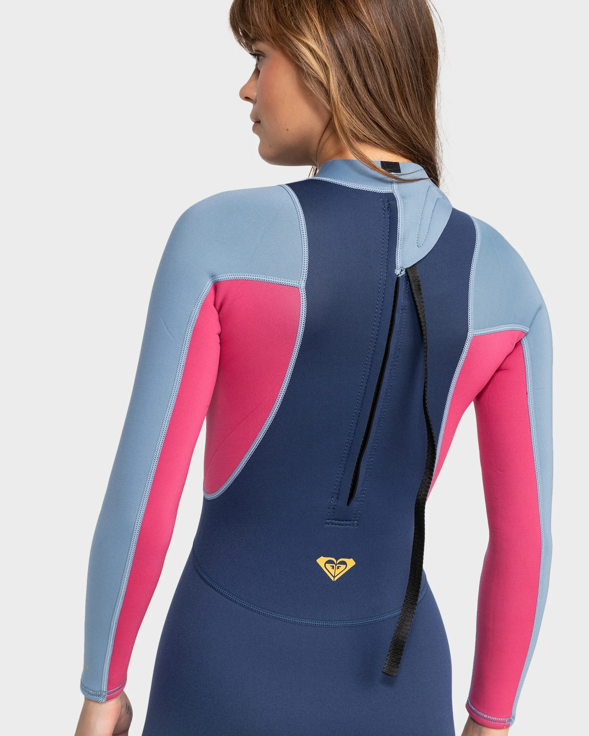 Womens 2/2mm Prologue Back Zip Long Sleeves Springsuit - Image 7