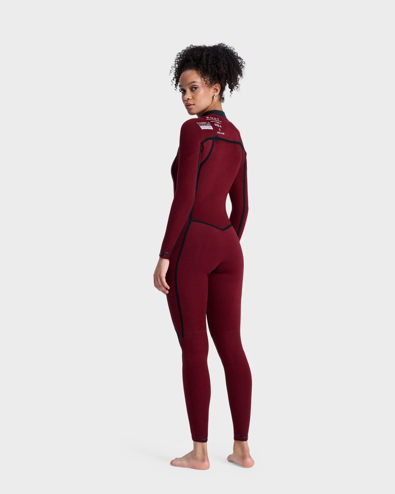 Womens 3/2mm Elite Extra Stretch Chest Zip Wetsuit - Image 5