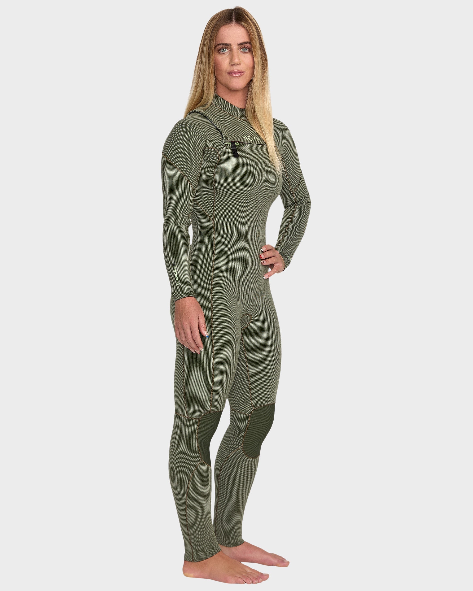 Womens Primaloft 3/2mm Elite Xtra Stretch Chest Zip Wetsuit - Image 3