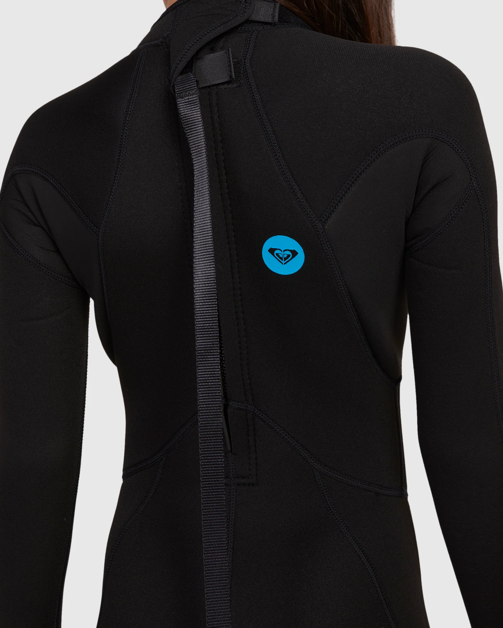Girls 2-16 3/2mm Prologue Flatlock Back Zip Wetsuit - Image 5