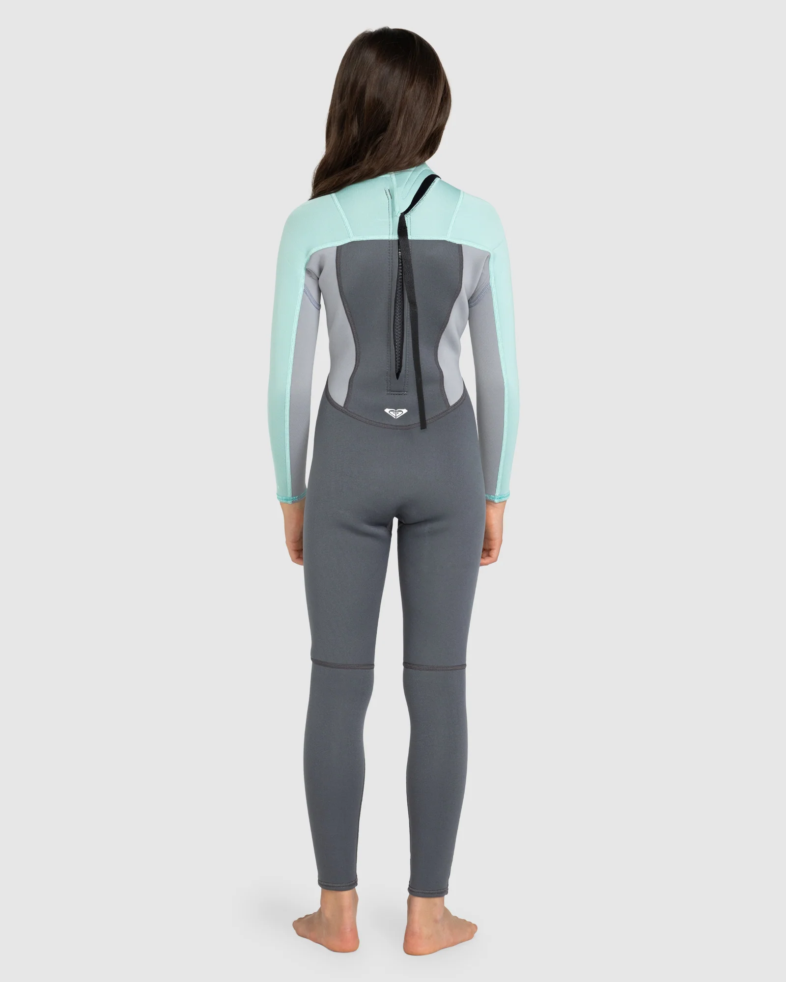 Girls 4-16 3/2mm Prologue Back Zip Wetsuit - Image 3