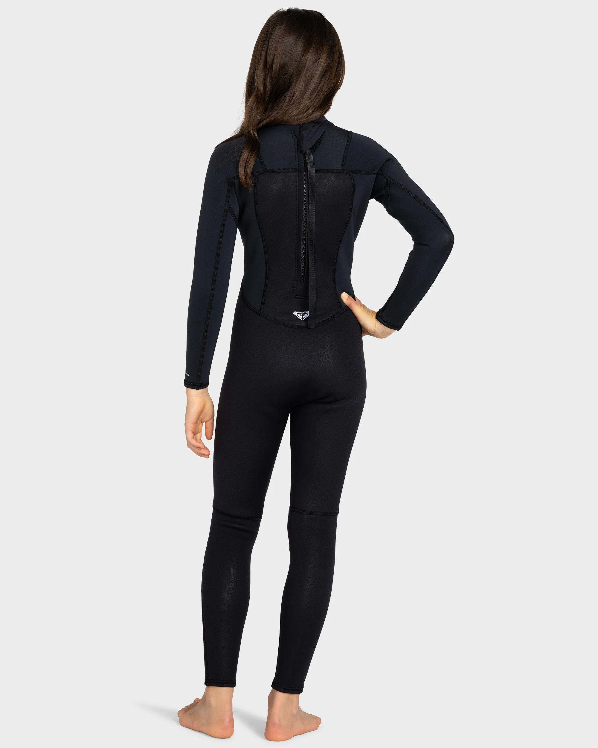 Girls 4-16 3/2mm Prologue Back Zip Wetsuit - Image 5