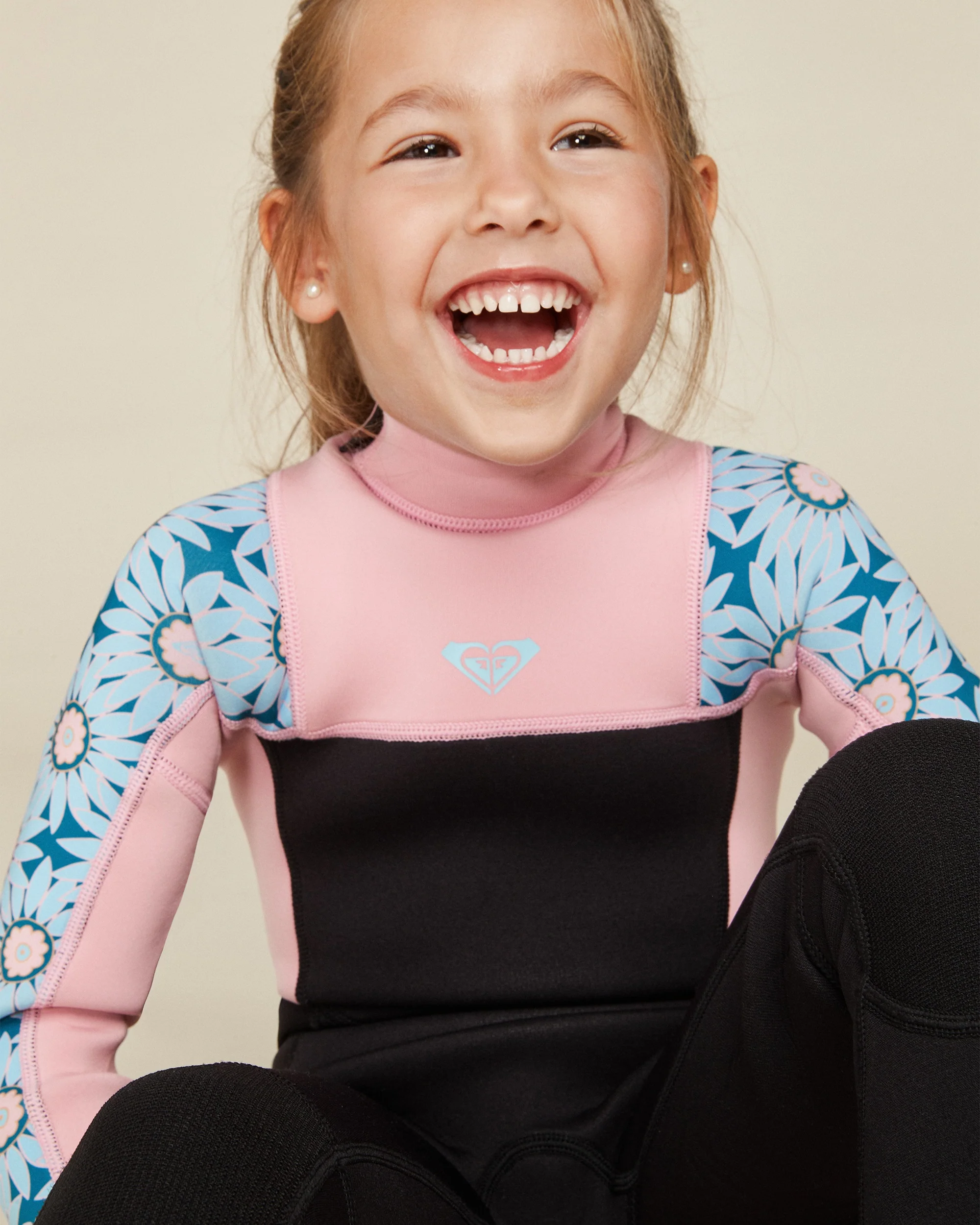 Girls 2-6 3/2mm Prologue Back Zip Wetsuit - Image 9