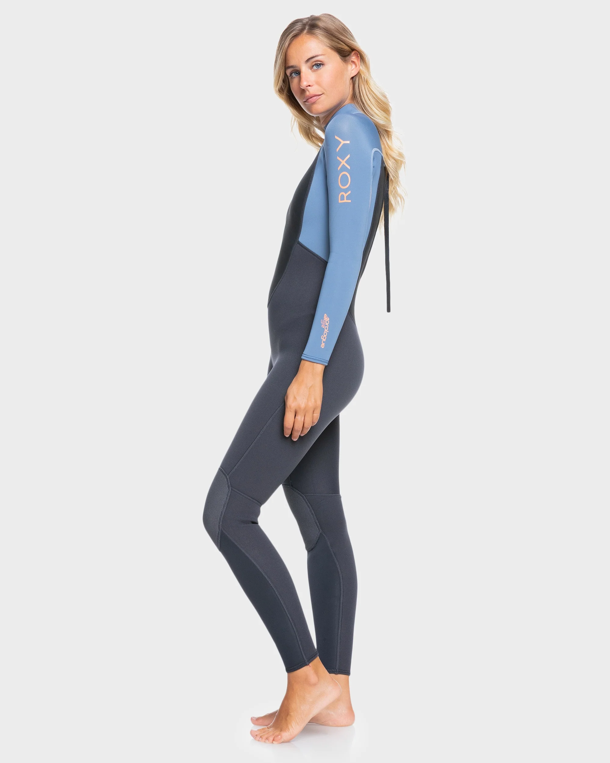 Womens 3/2mm Prologue Flatlock Back Zip Wetsuit - Image 2