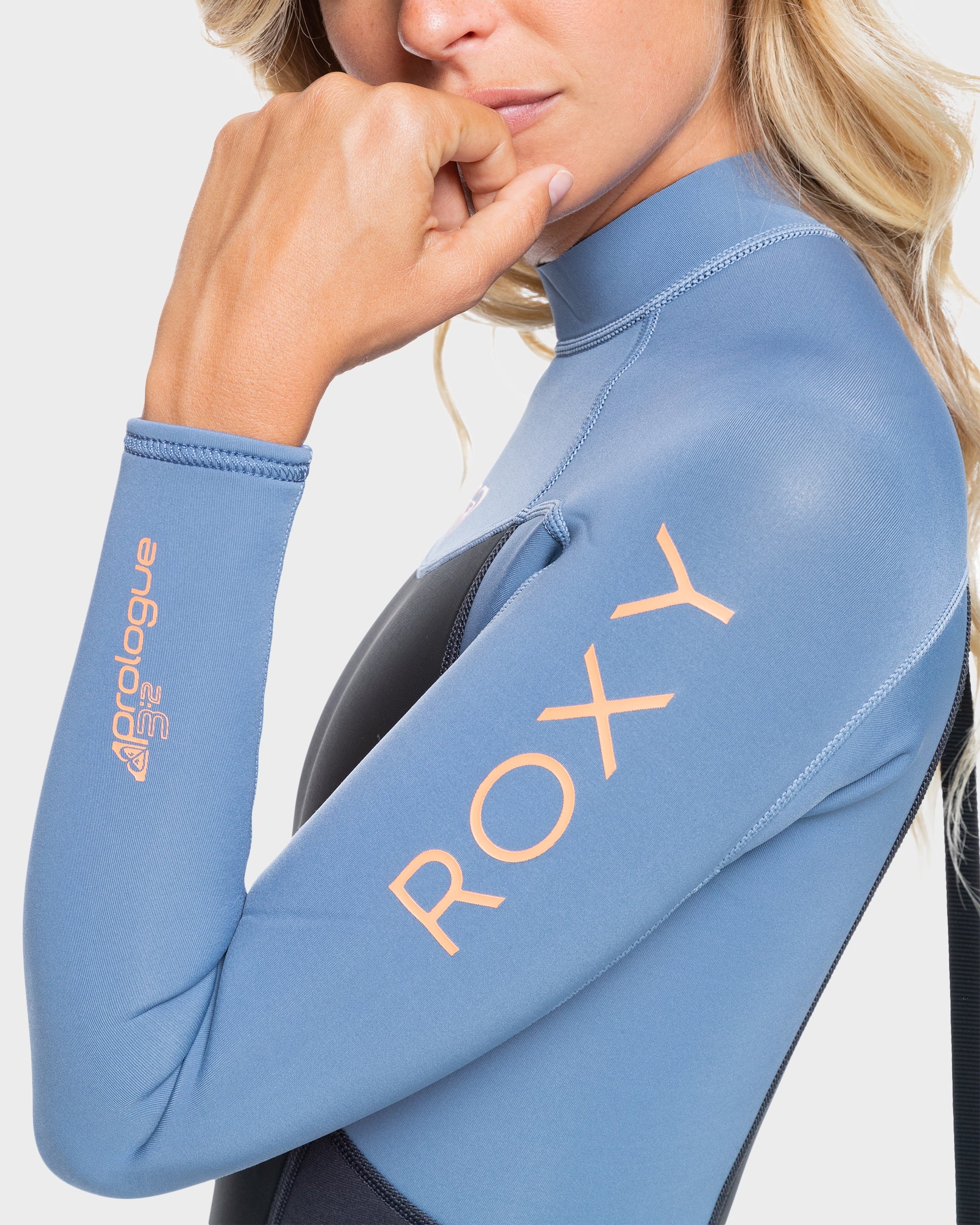 Womens 3/2mm Prologue Flatlock Back Zip Wetsuit - Image 6