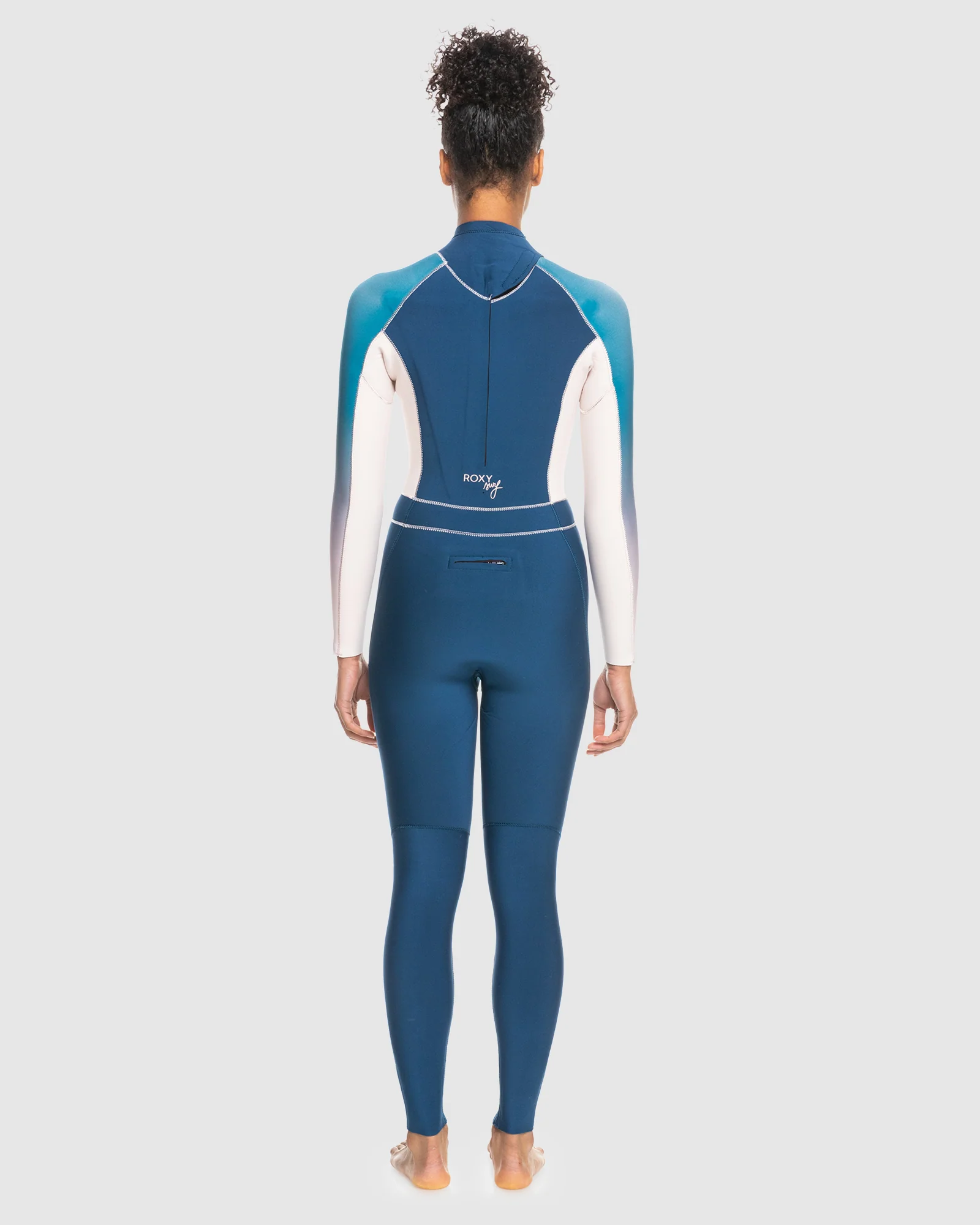 Womens 3/2mm Roxy Rise Backzip Gbs Wetsuit - Image 3