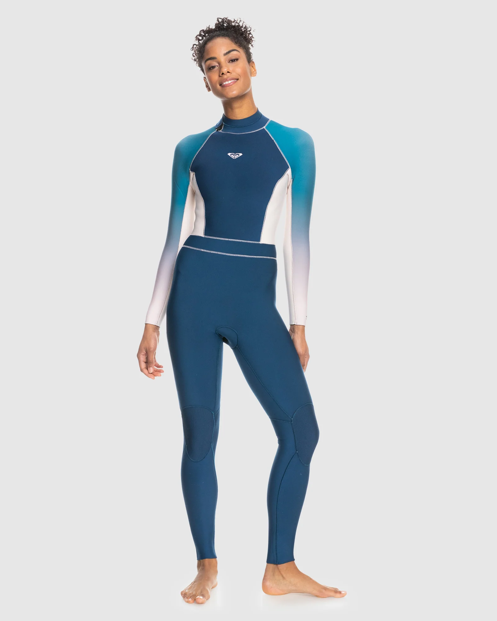 Womens 3/2mm Roxy Rise Backzip Gbs Wetsuit - Image 5