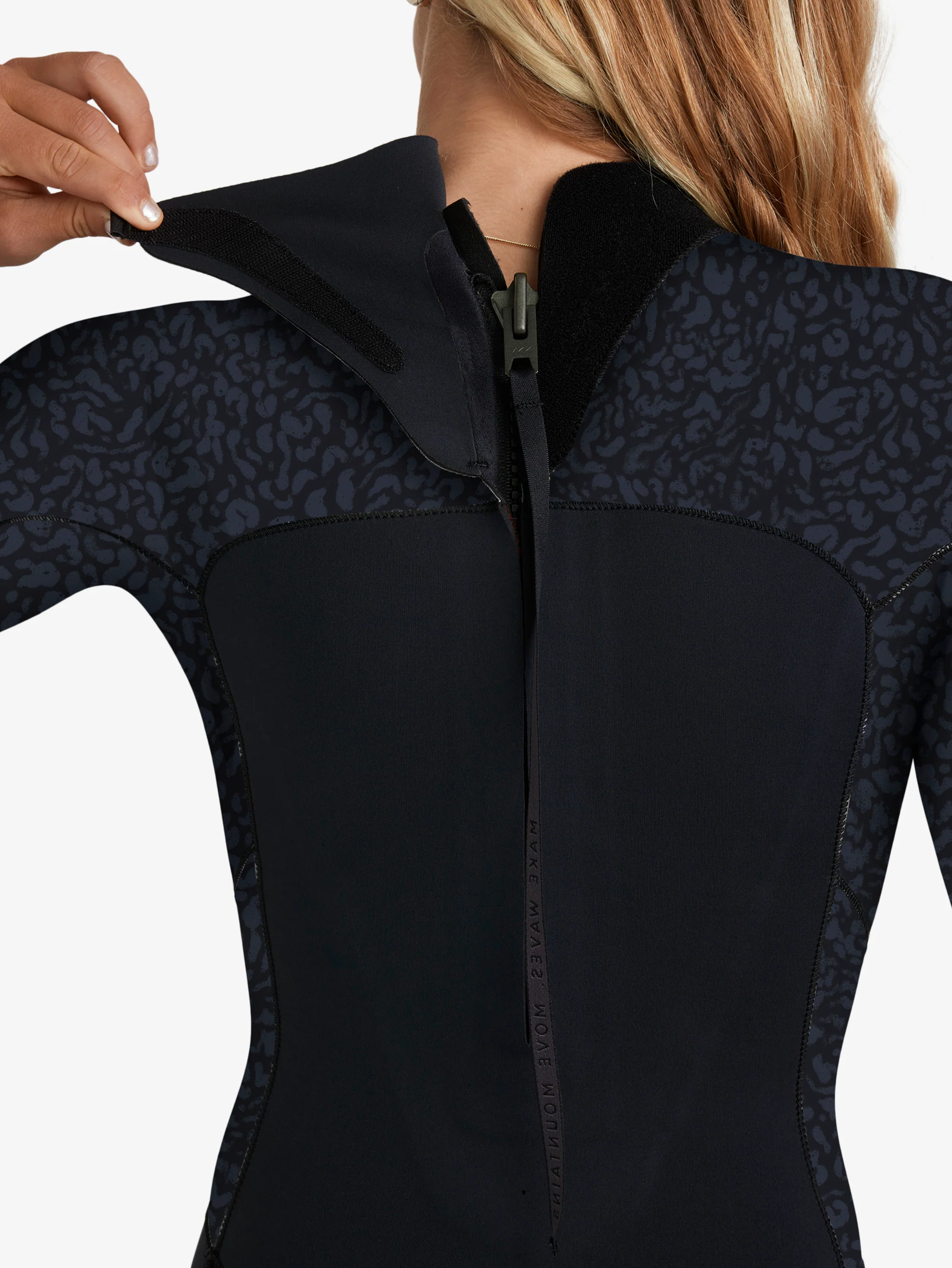 Womens Primaloft 3/2 mm Swell Natural Back Zip Fullsuit - Image 5