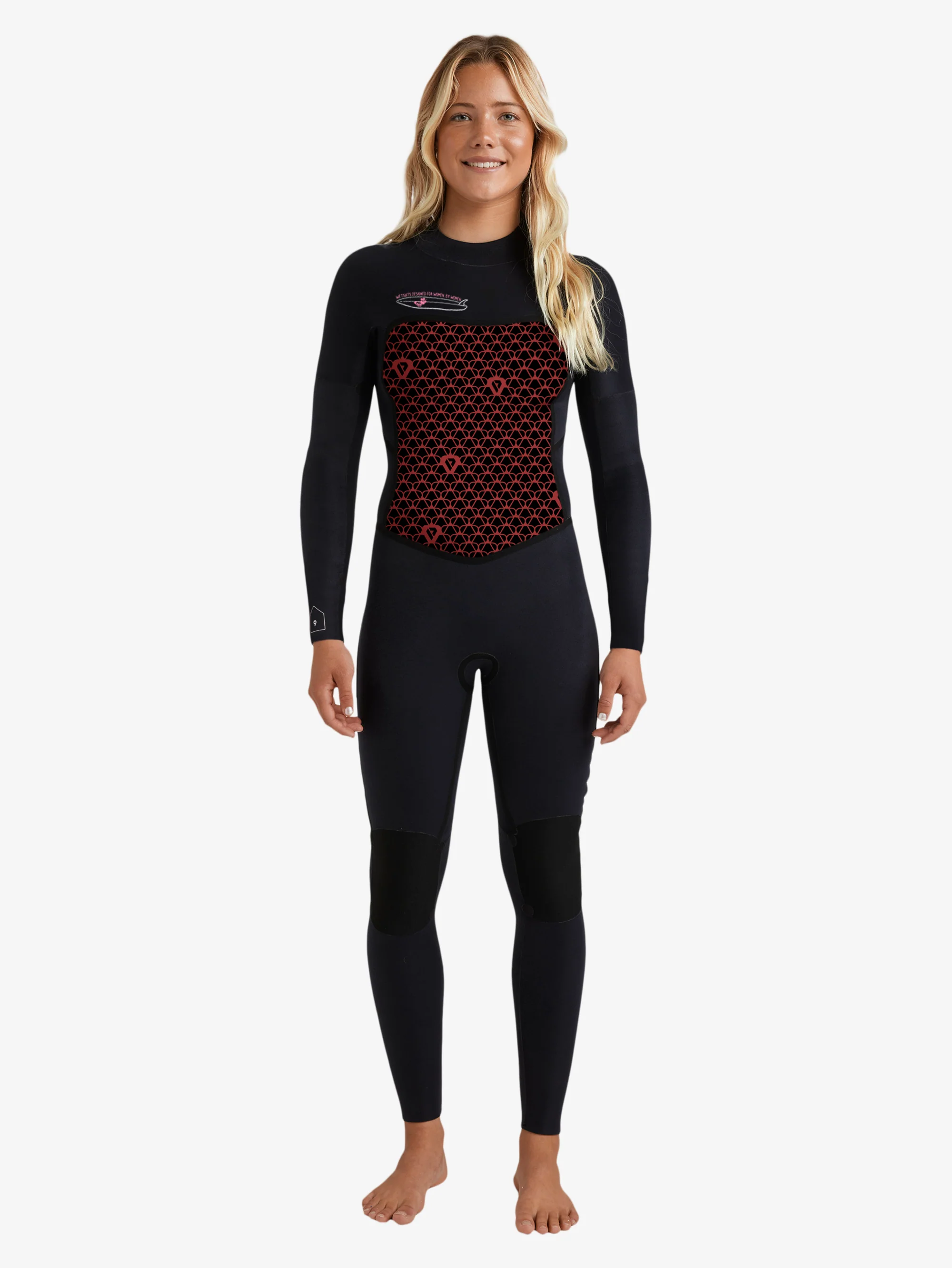Womens Primaloft 3/2 mm Swell Natural Back Zip Fullsuit - Image 9