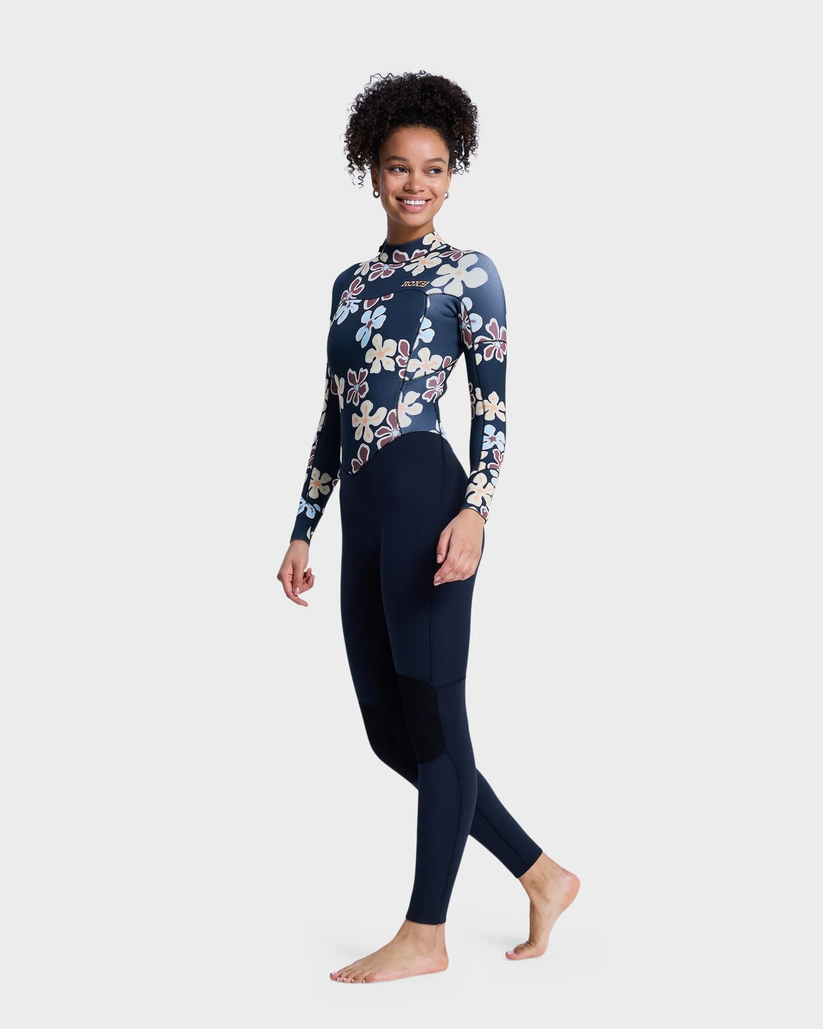 Womens 3/2mm Swell Natural Back Zip Wetsuit - Image 3