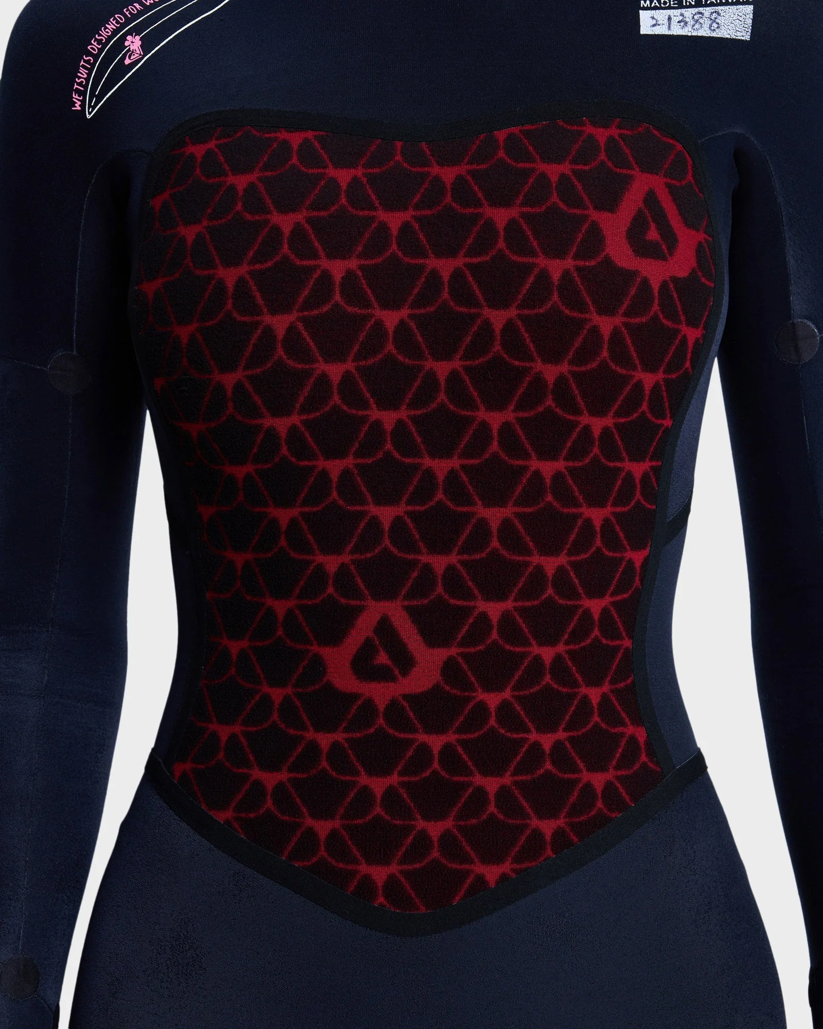 Womens 3/2mm Swell Natural Back Zip Wetsuit - Image 8