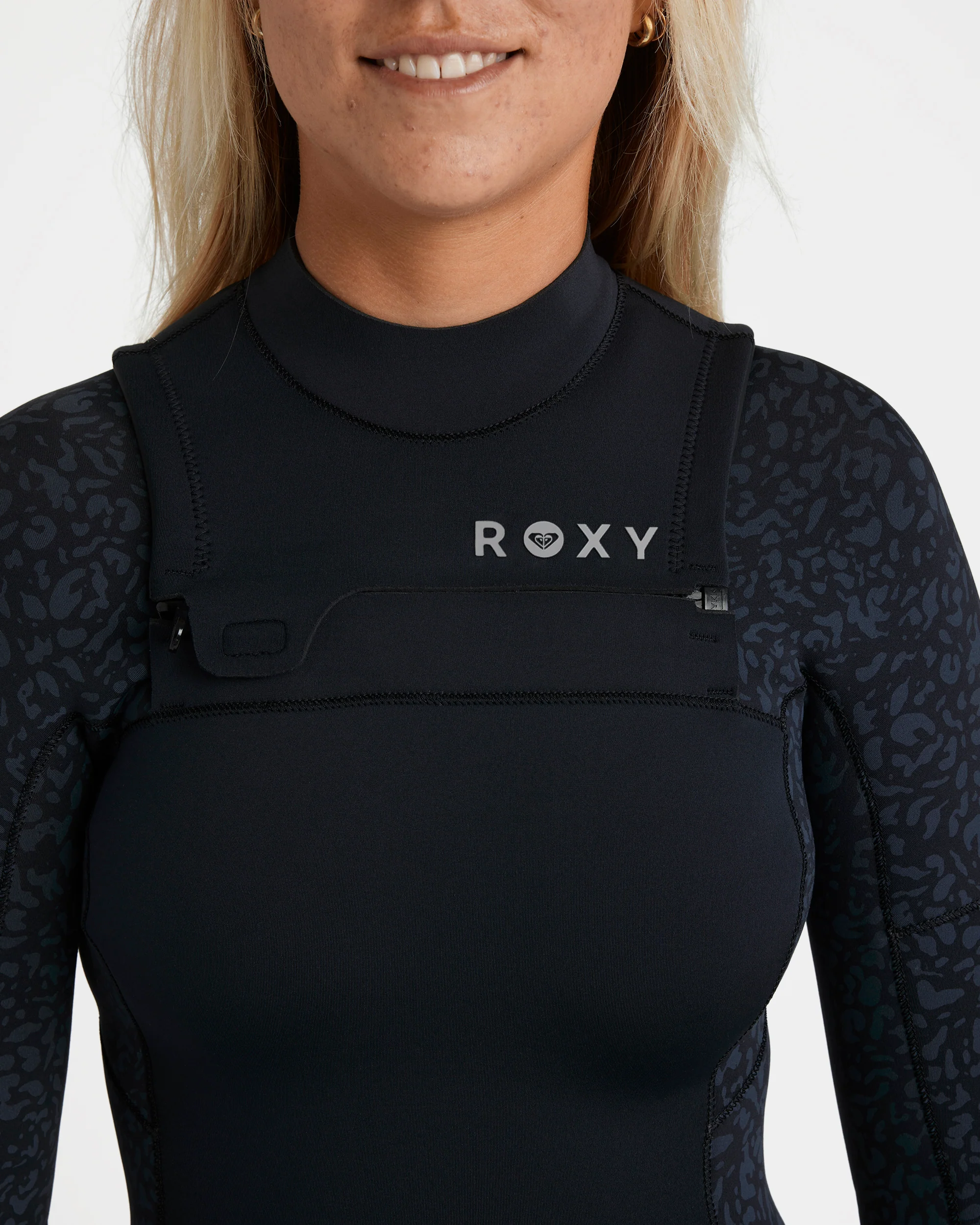 Womens 3/2 Swell Natural Fullzip Wetsuit - Image 4
