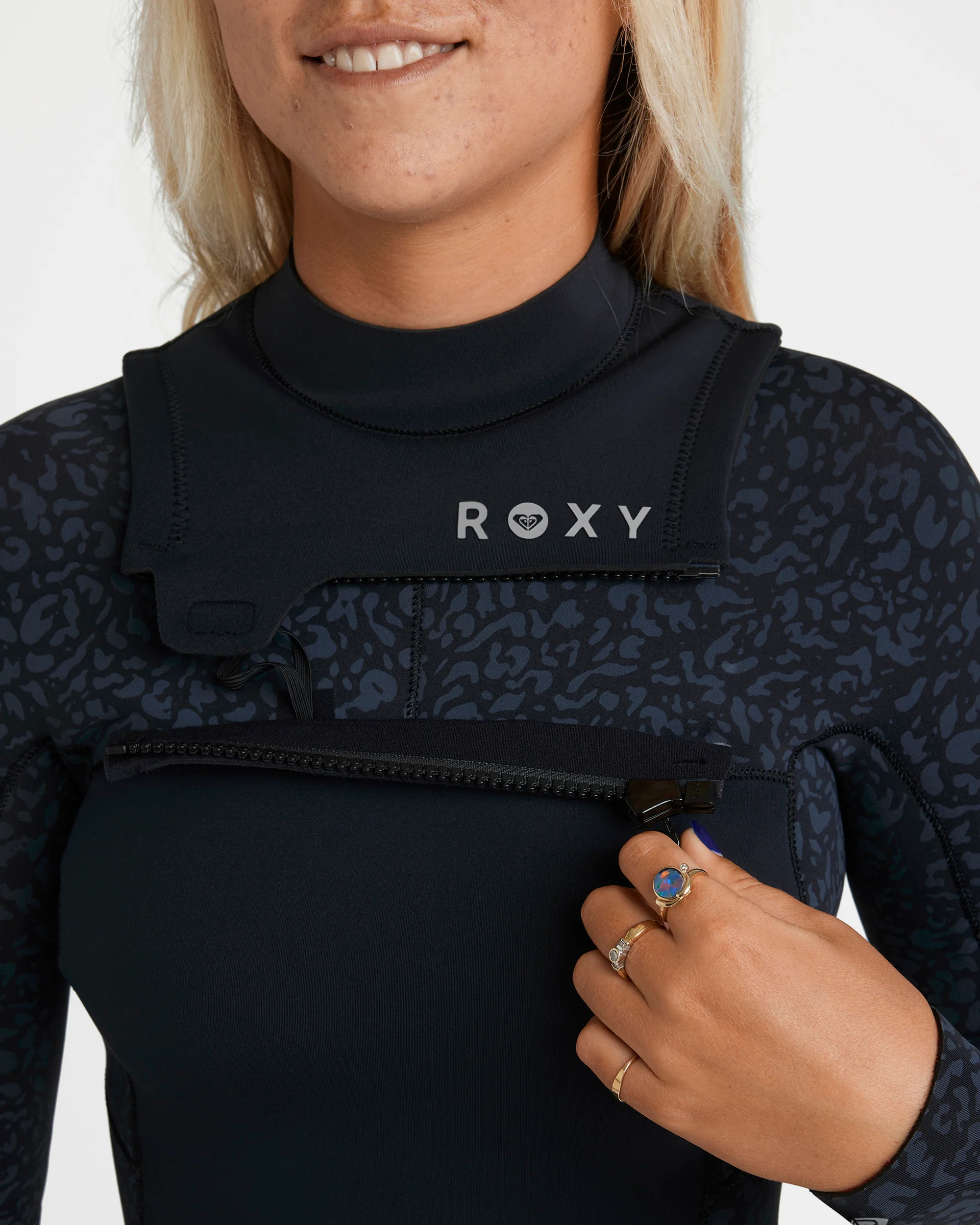 Womens 3/2 Swell Natural Fullzip Wetsuit - Image 6