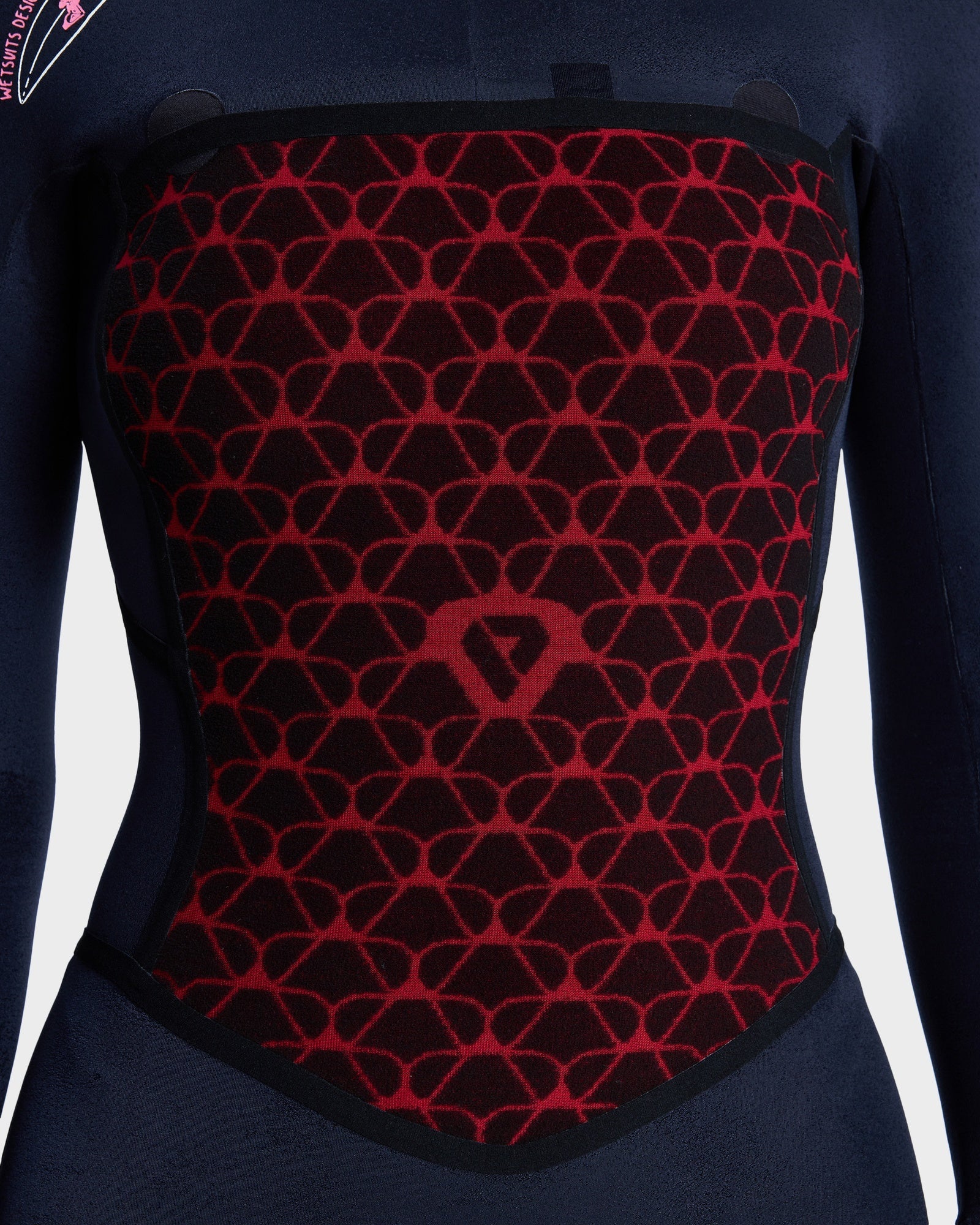 Womens 3/2mm Swell Natural Chest Zip Wetsuit - Image 8