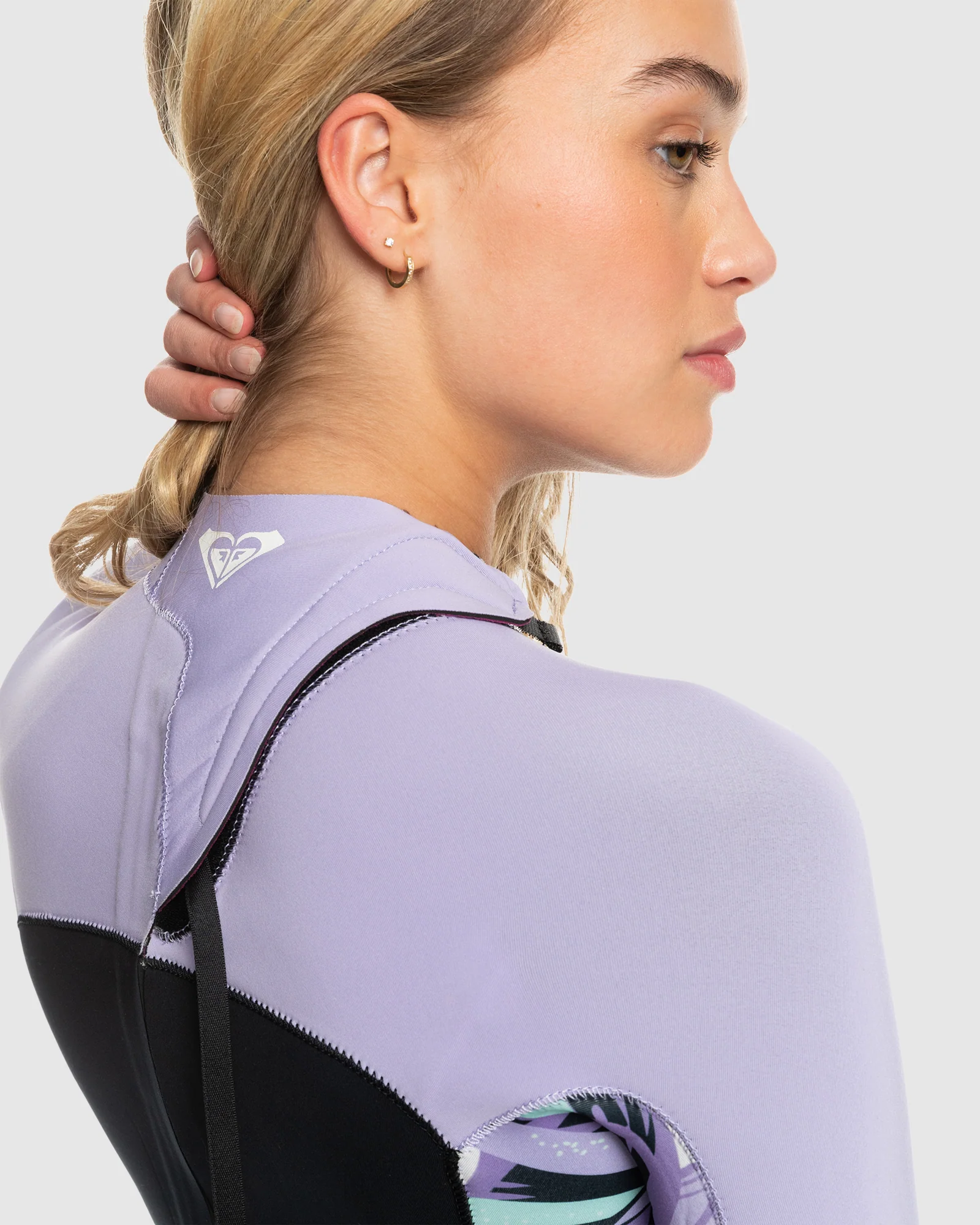 Womens 3/2mm Swell Series Back Zip Gbs Wetsuit - Image 5