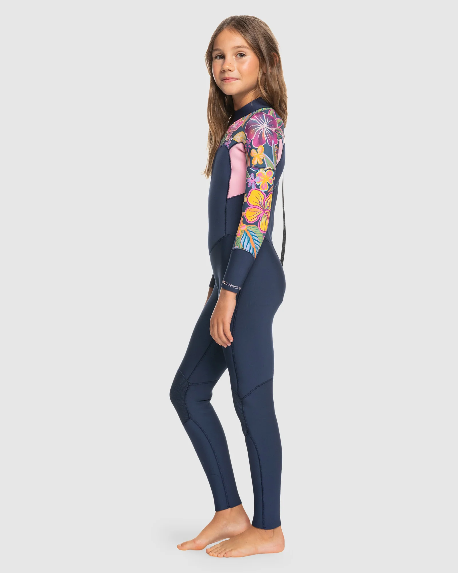Girls 8-16 3/2mm Swell Series Backzip Gbs Wetsuit - Image 2