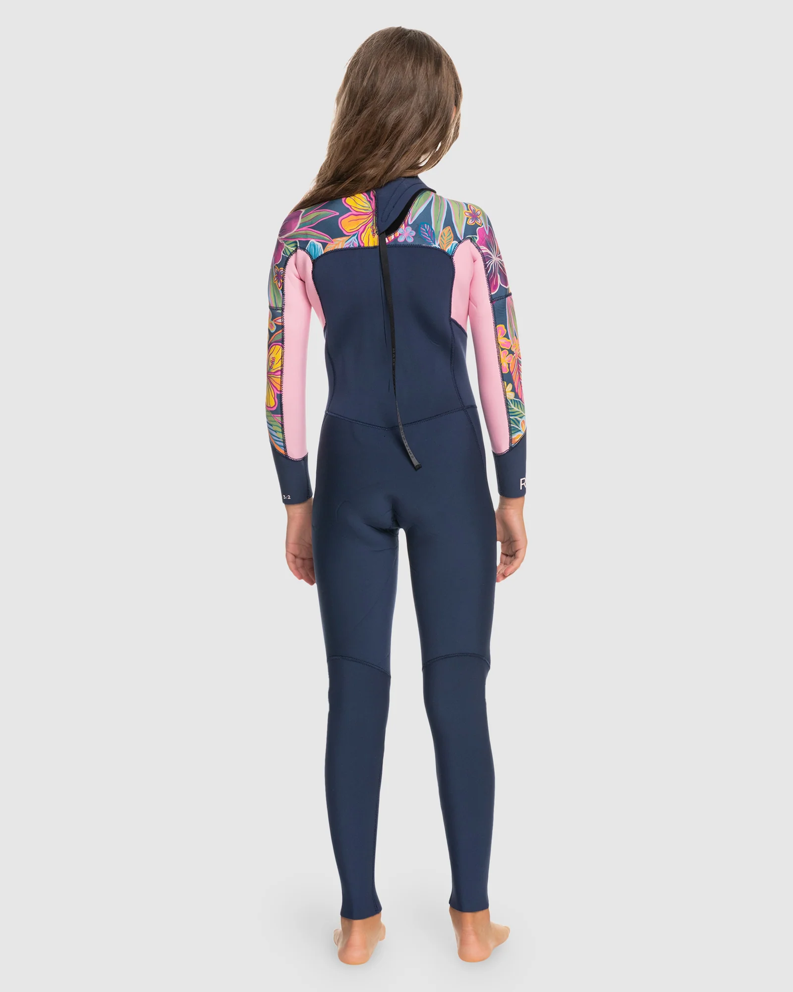 Girls 8-16 3/2mm Swell Series Backzip Gbs Wetsuit - Image 3