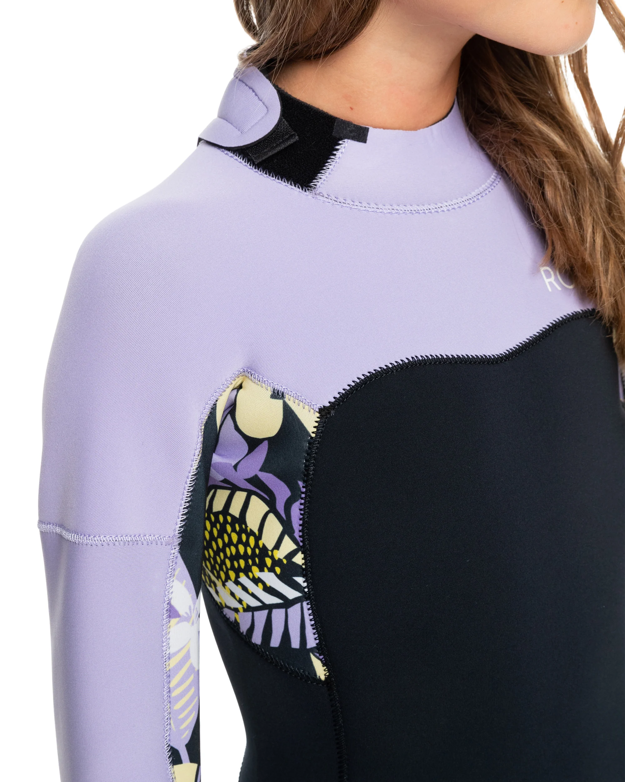 Girls 8-16 3/2Mm Swell Series Back Zip Wetsuit - Image 4