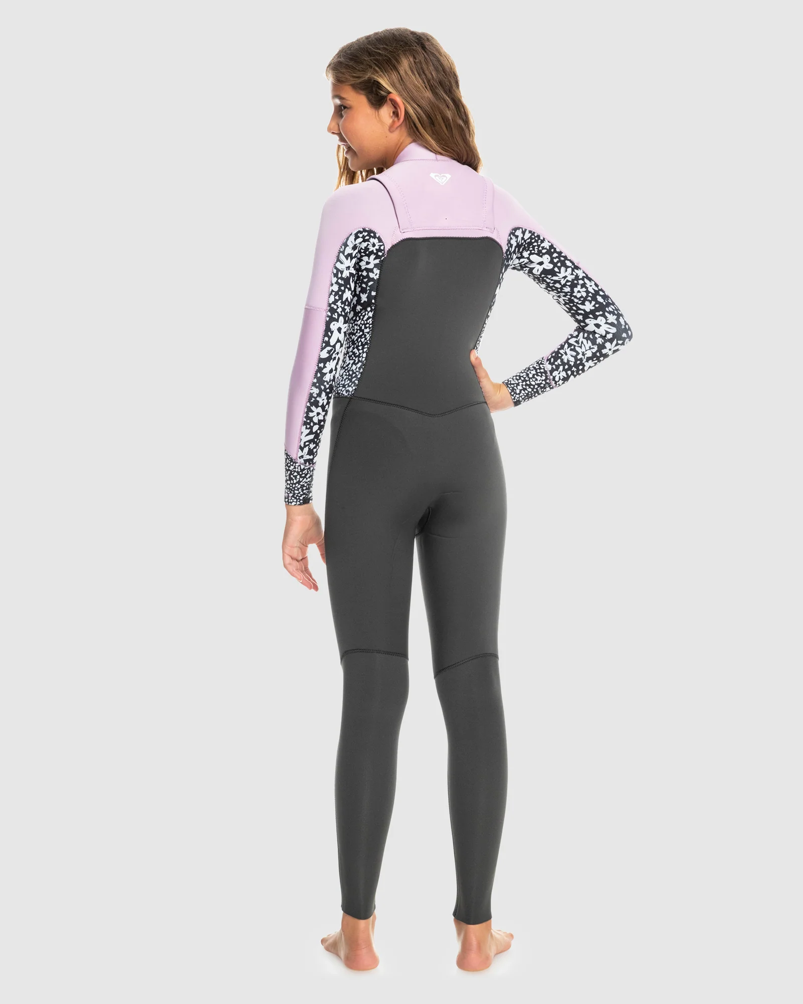 Girls 8-16 3/2mm Swell Series Backzip Gbs Wetsuit - Image 3