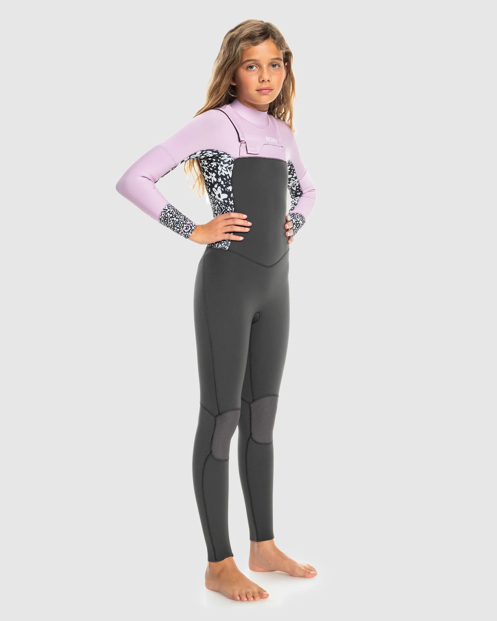 Girls 3/2 Swell Series Girl Fz Gbs Wetsuit - Image 2
