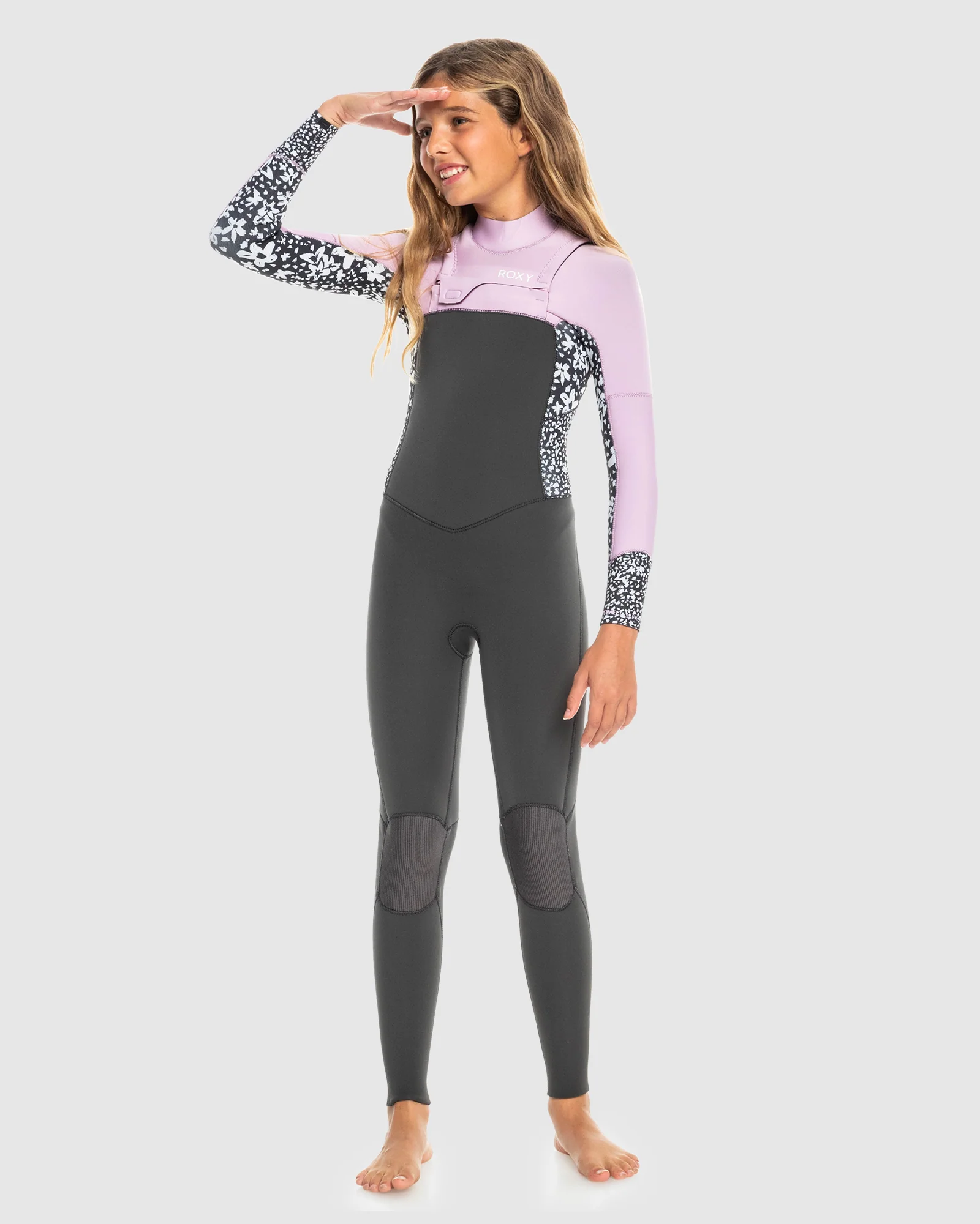 Girls 3/2 Swell Series Girl Fz Gbs Wetsuit - Image 5