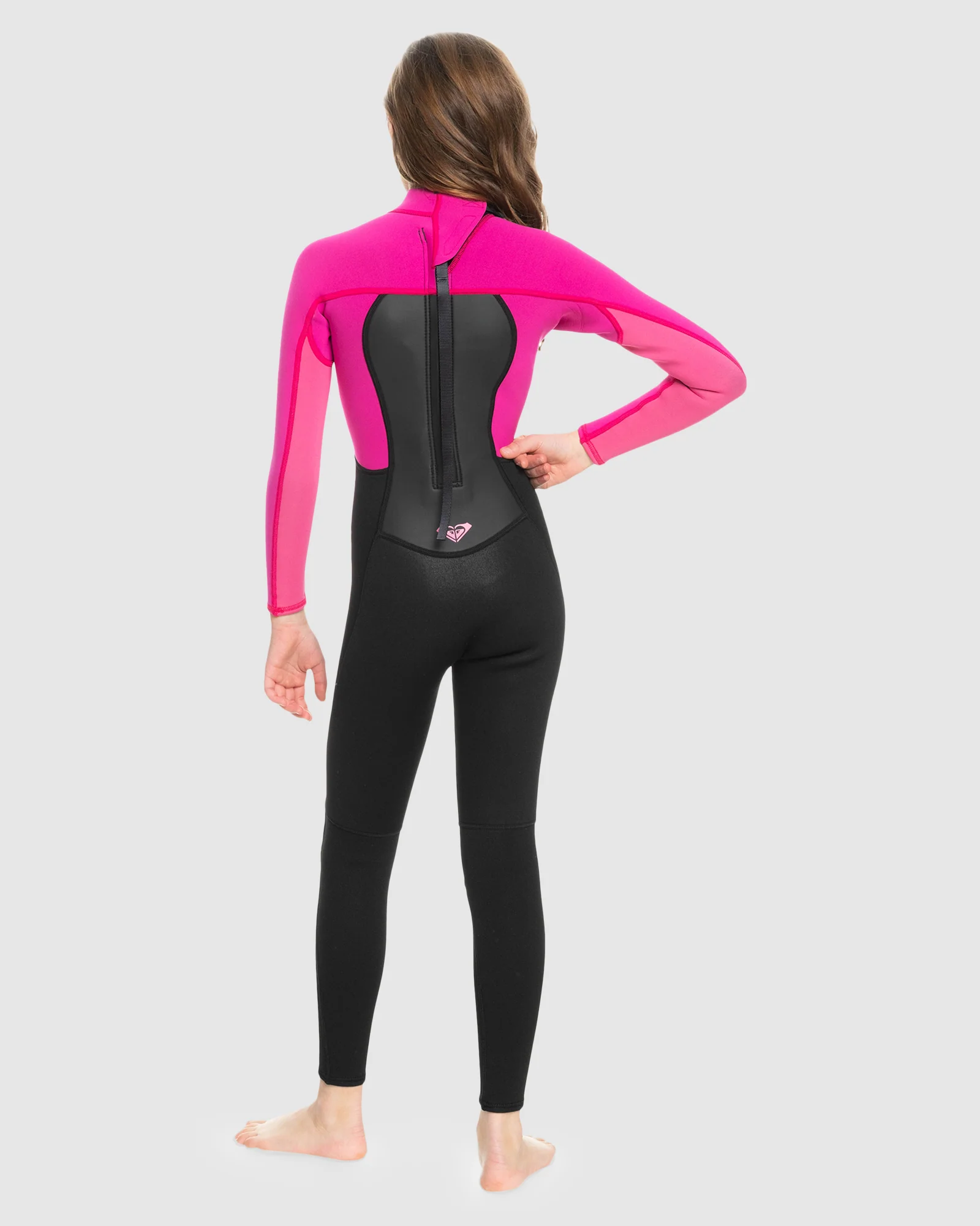Girls 4-16 4/3Mm Prologue Back Zip Wetsuit - Image 3