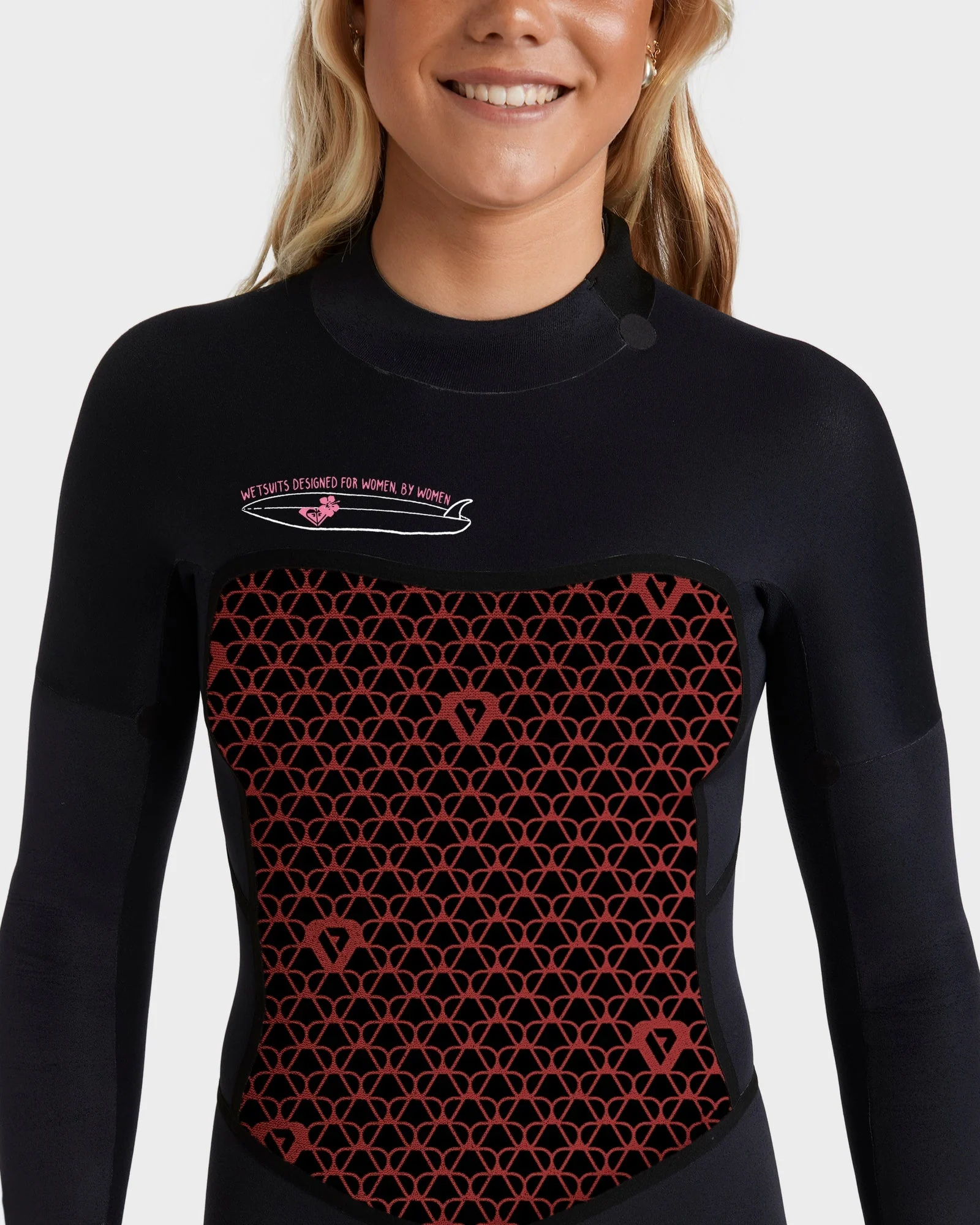 Womens 4/3mm Swell Natural Back Zip Wetsuit - Image 14