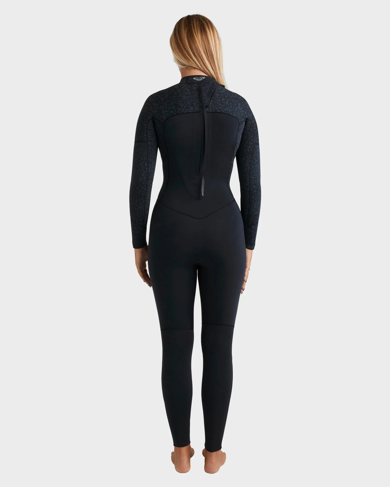 Womens 4/3mm Swell Natural Back Zip Wetsuit - Image 2