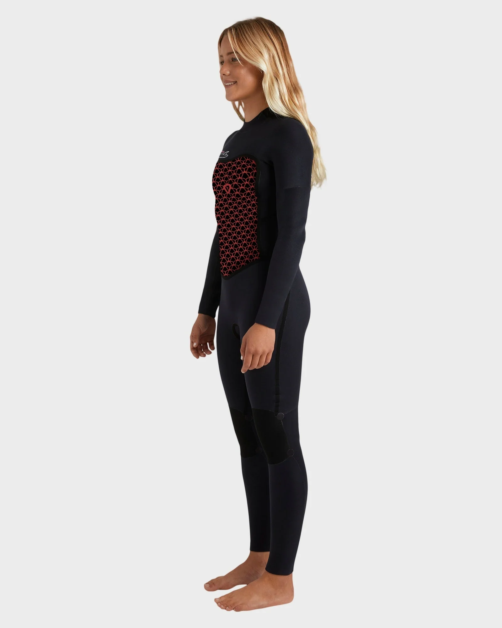 Womens 4/3mm Swell Natural Back Zip Wetsuit - Image 6