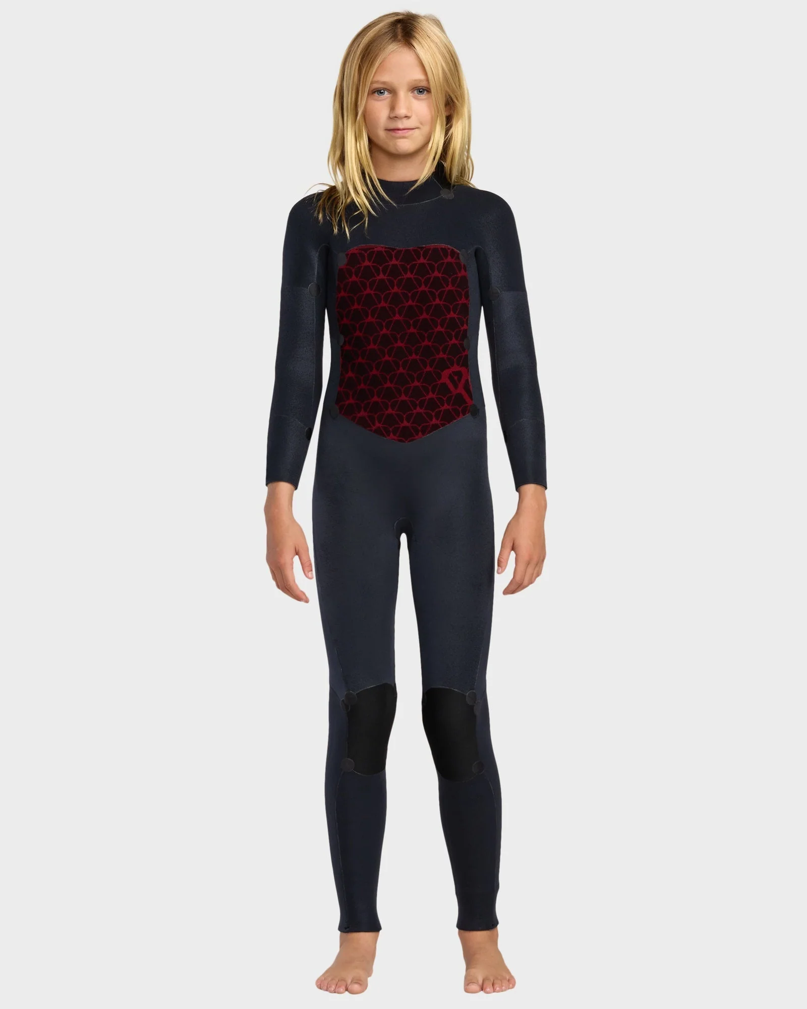 Girls 8-16 4/3mm Swell Natural Back Zip Wetsuit - Image 5