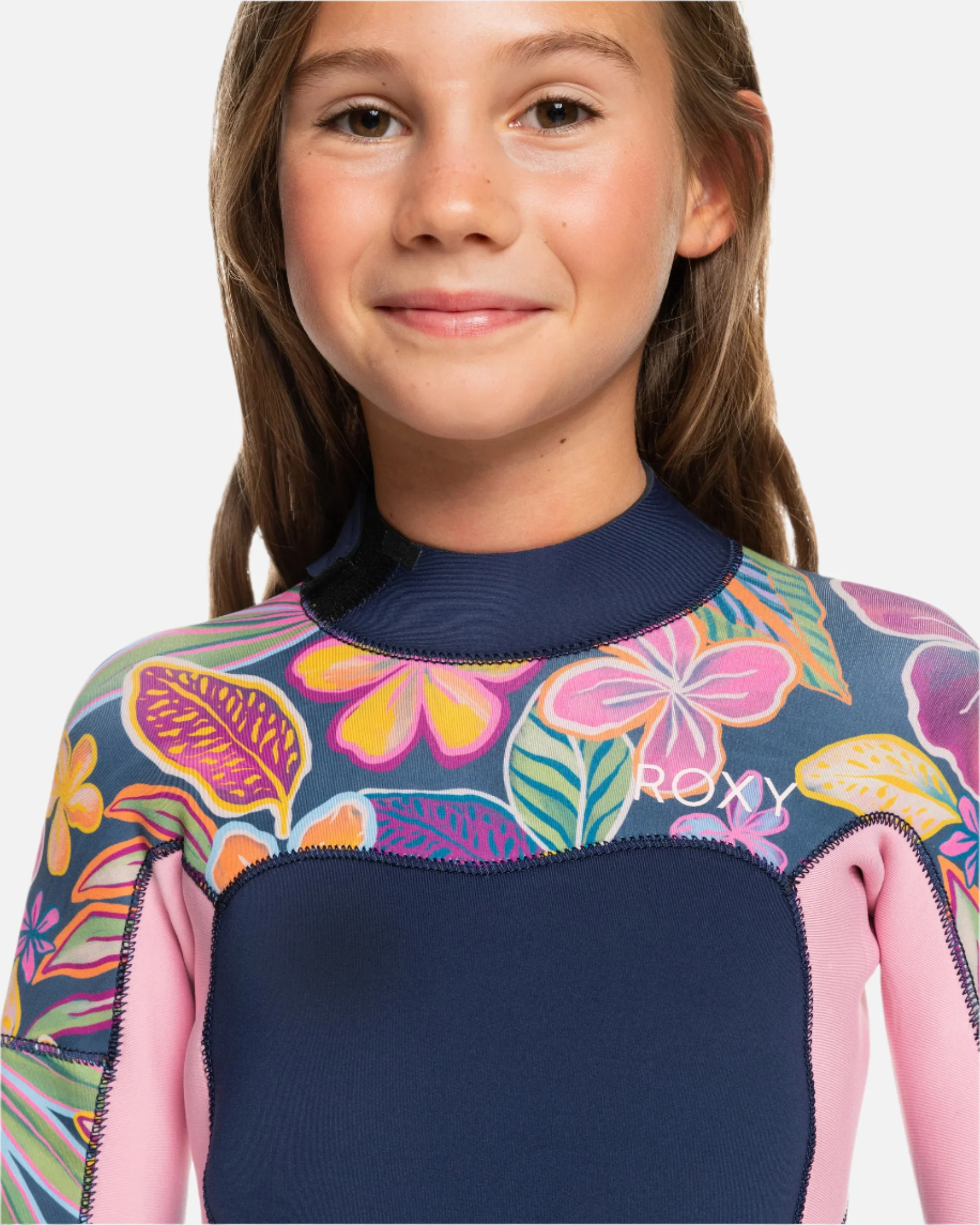 Girls 8-16 4/3mm Swell Series Backzip Wetsuit - Image 3
