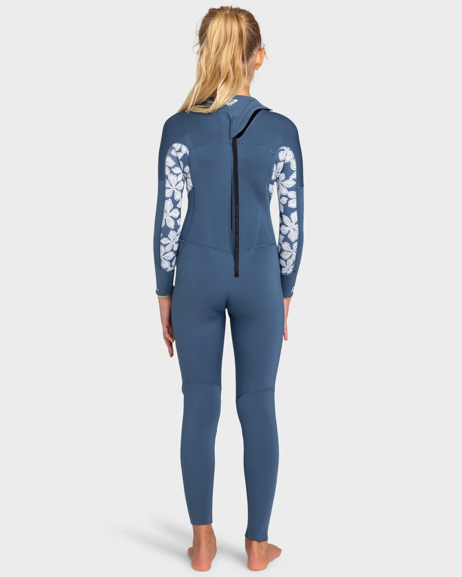 Girls 8-16 4/3 Swell Series Girl Backzip Wetsuit - Image 3
