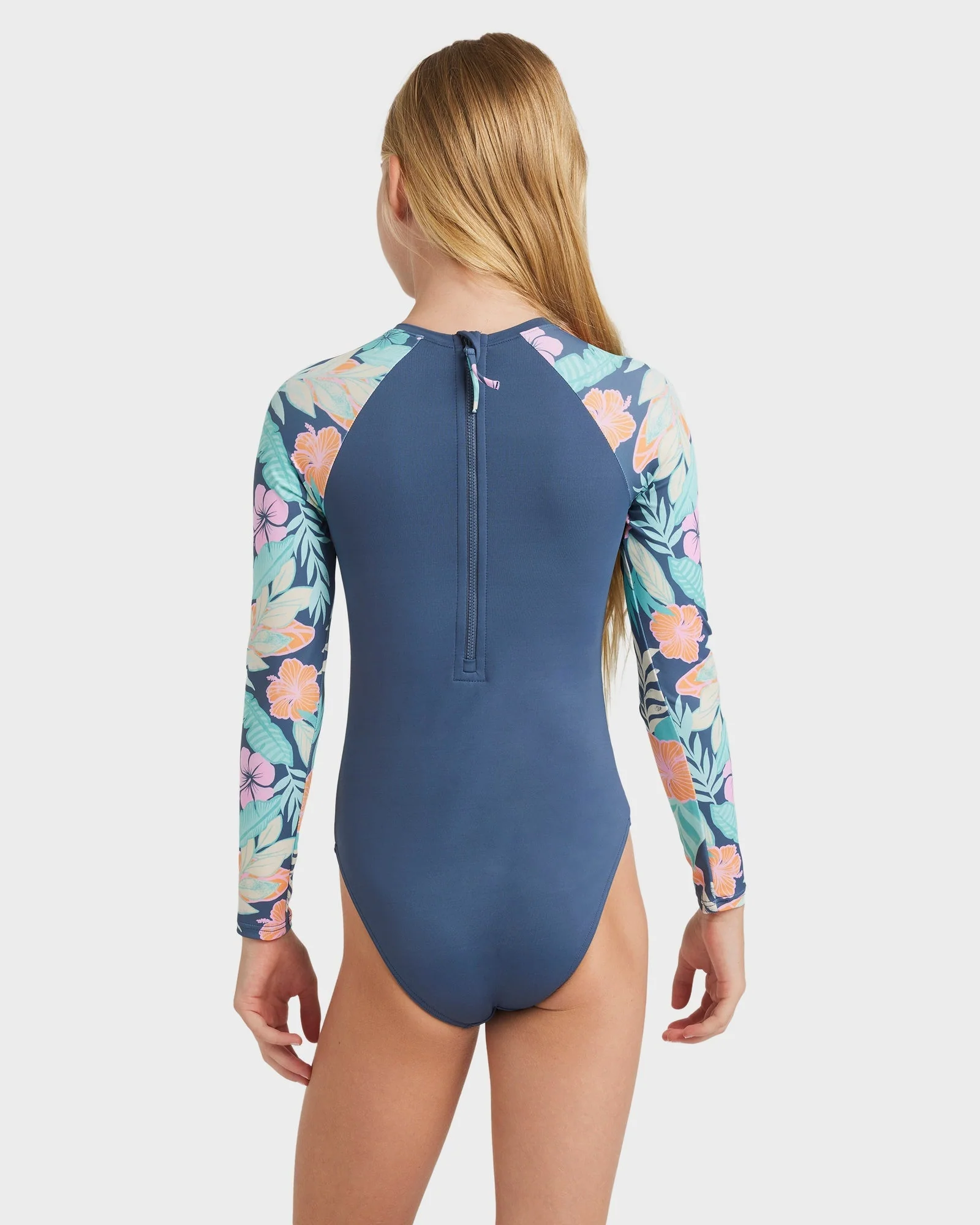 Girls 8-16 Active One Piece Rash Vest - Image 3