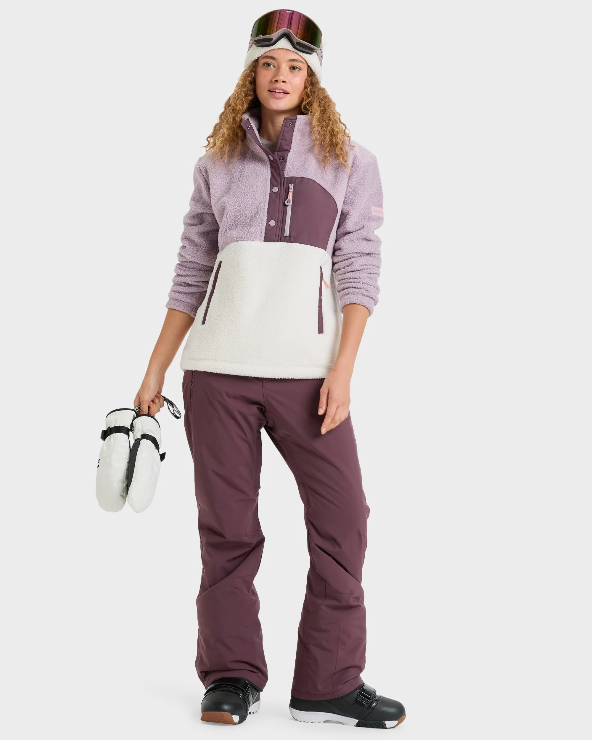 Womens Alabama Mock Neck Half Zip Fleece Jumper - Image 7