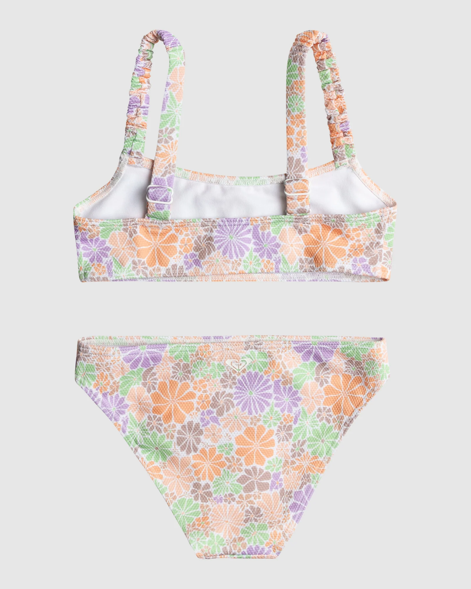 Girls 7-16 All About Sol Bralette Two-Piece Bikini Set - Image 2