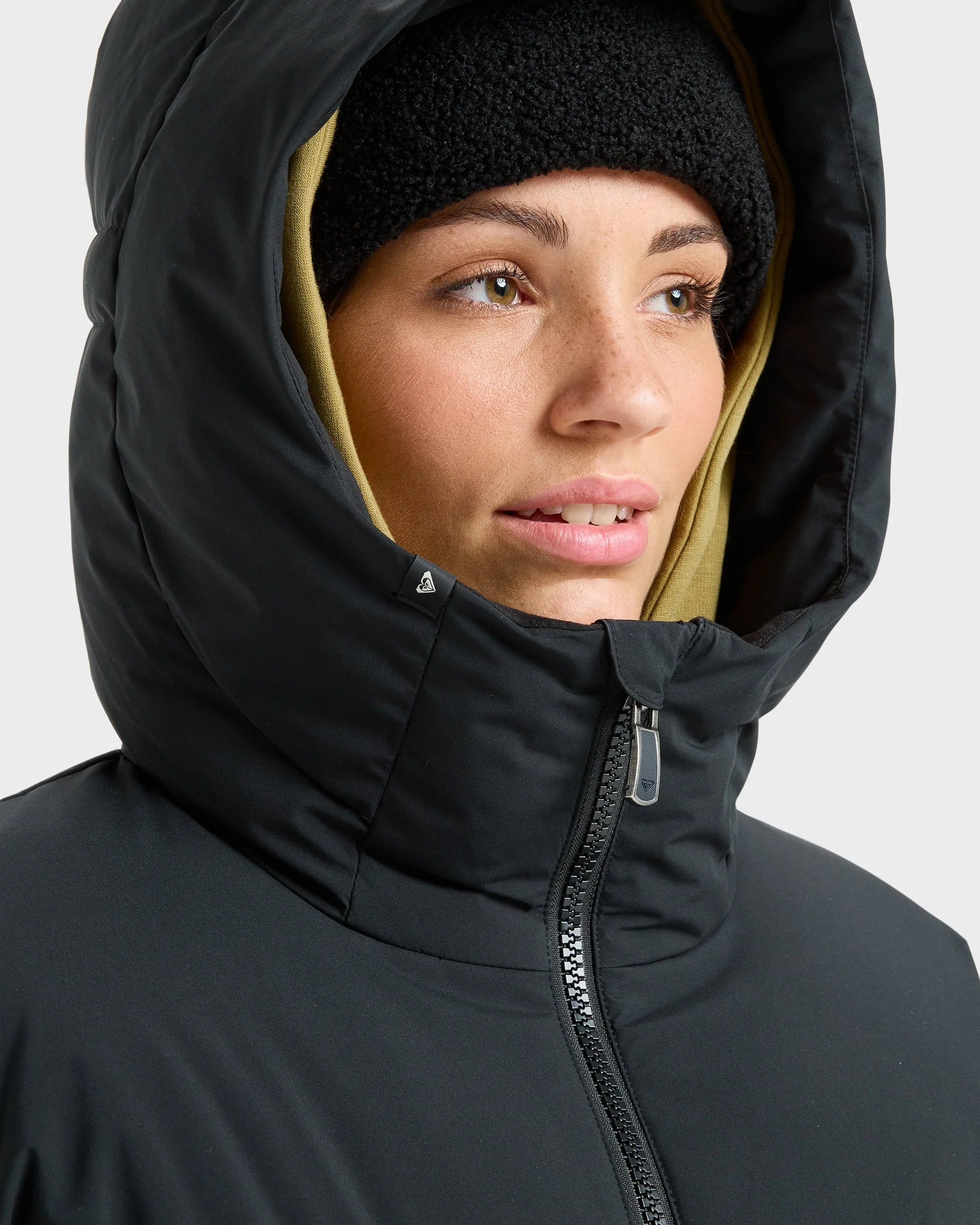 Womens Alofted Puffy Snow Jacket - Image 4