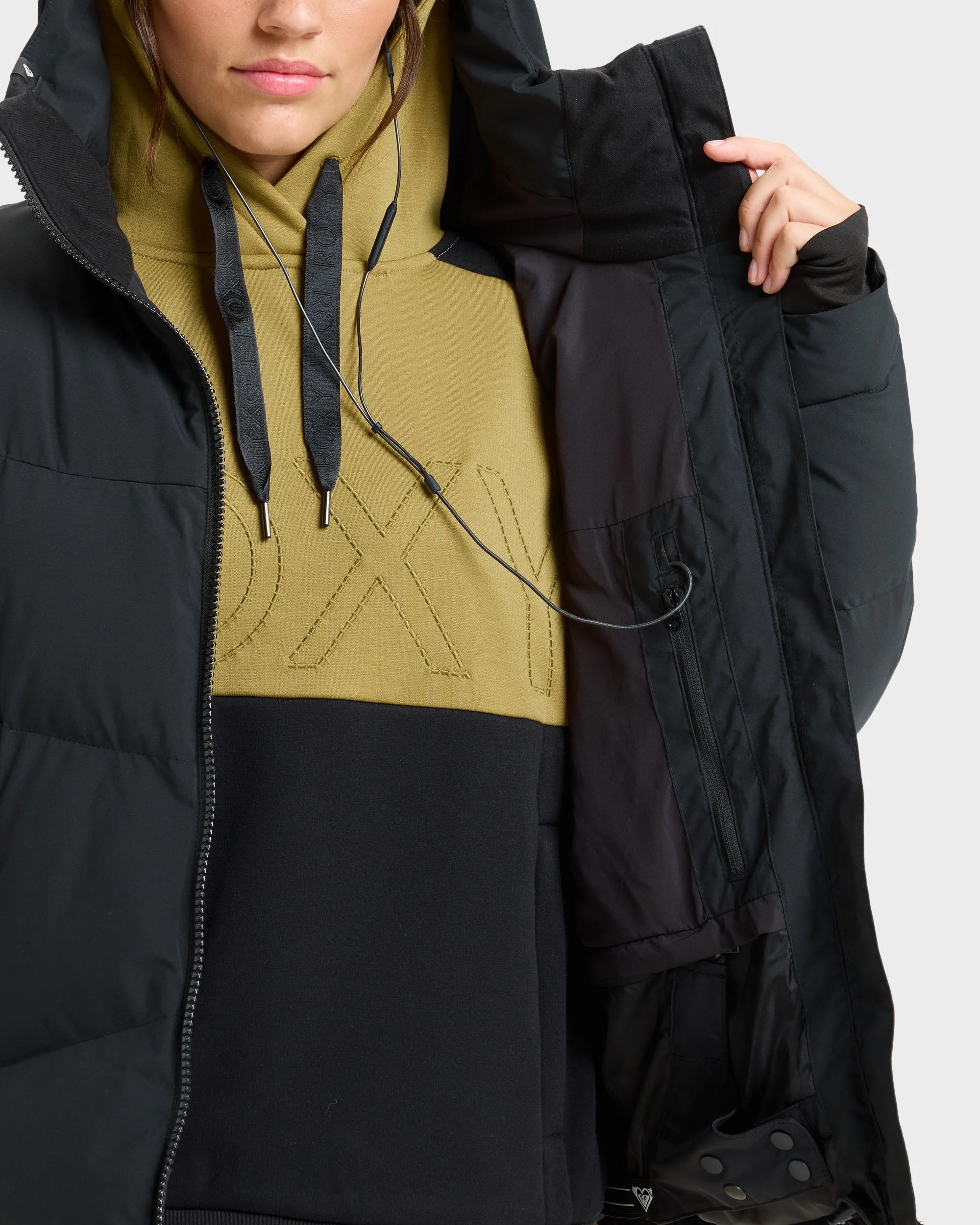 Womens Alofted Puffy Snow Jacket - Image 8