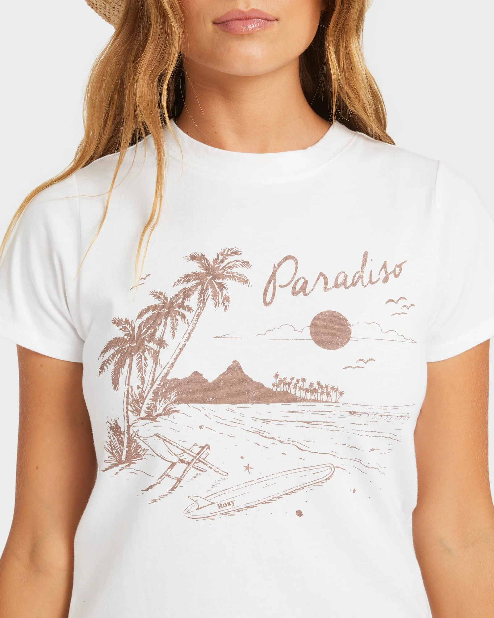 Womens Aloha Mini T-Shirt - Image 3