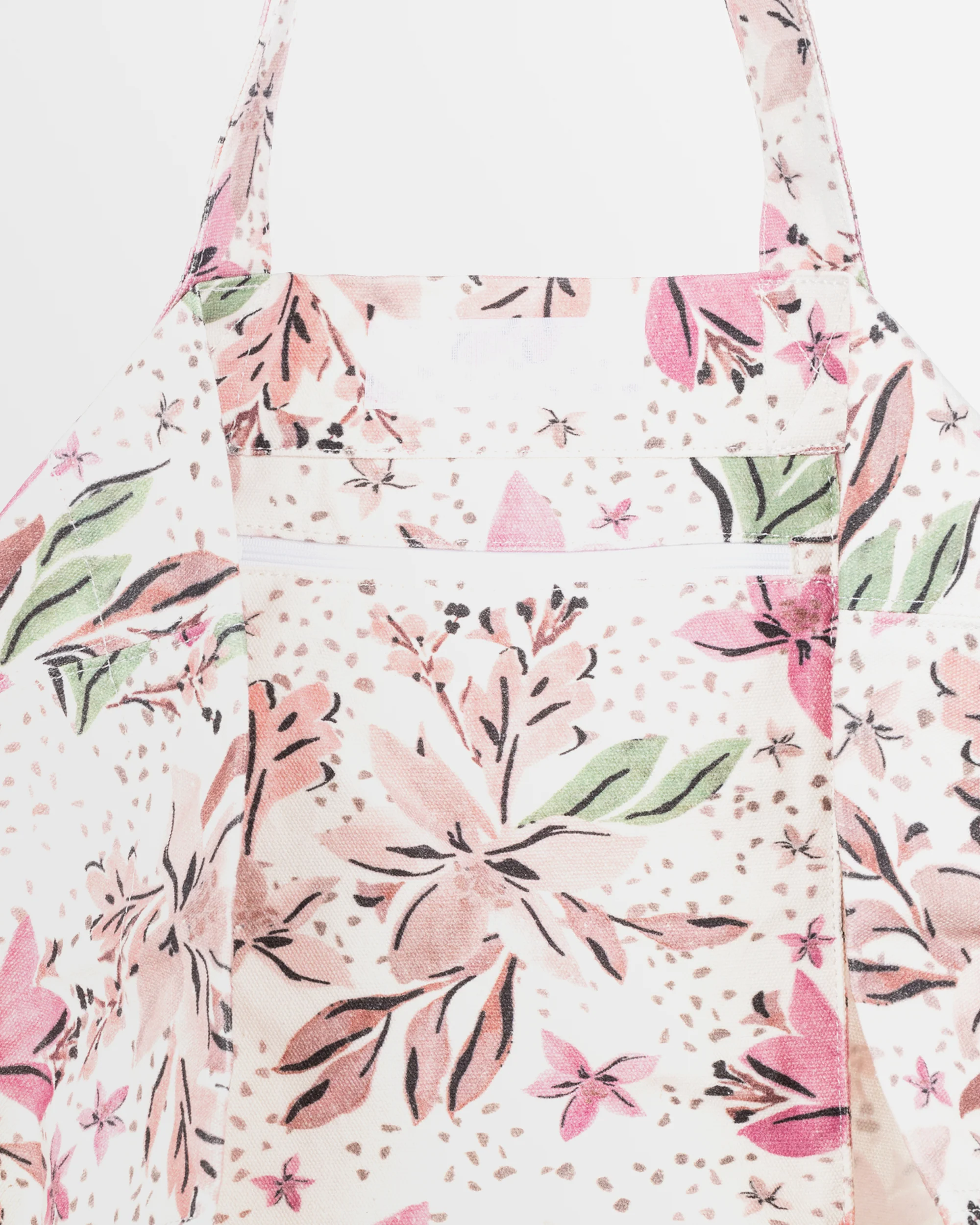 Womens Anti Bad Vibes Printed Bag - Image 4