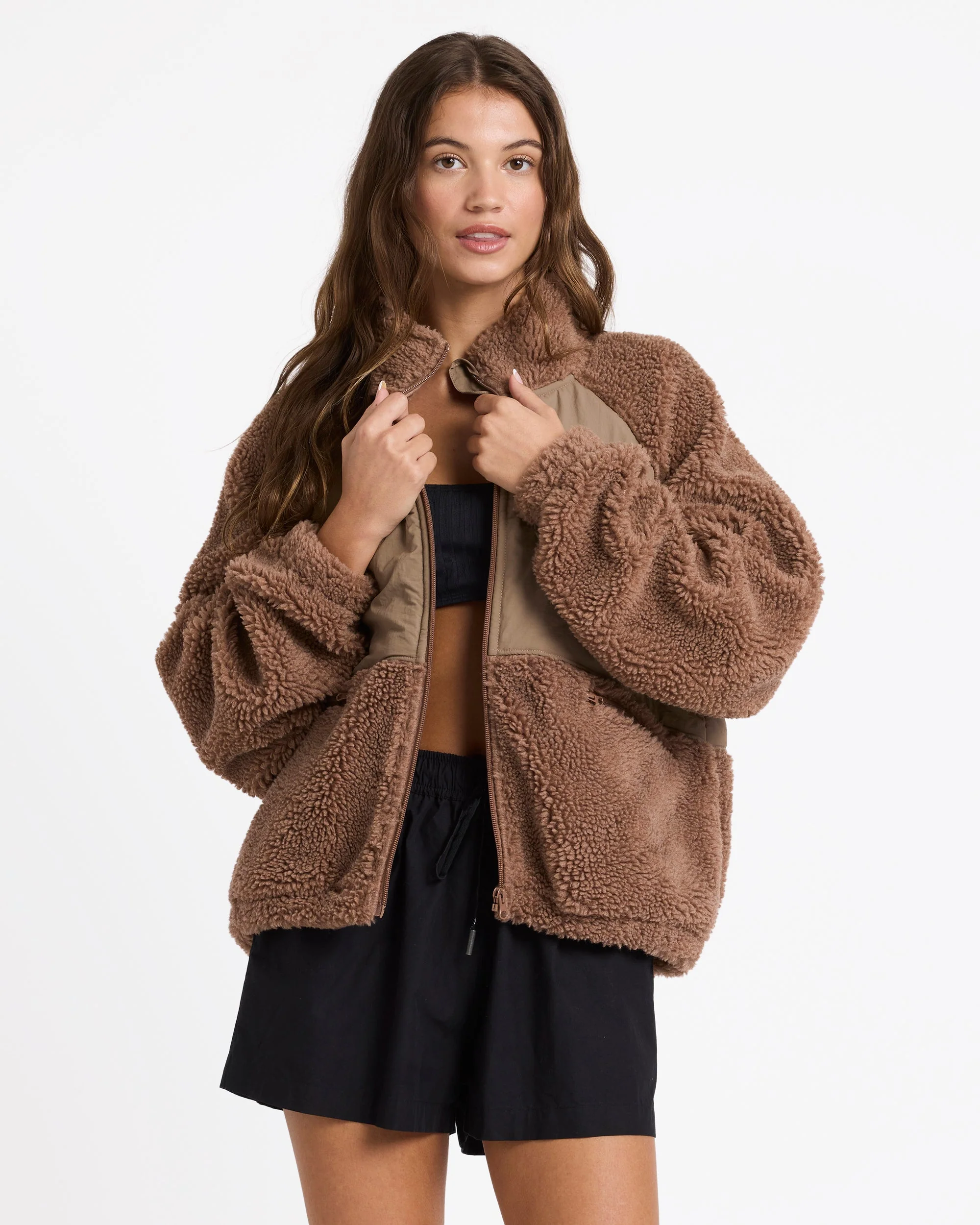 Womens At Dusk Fleece Jacket - Image 2