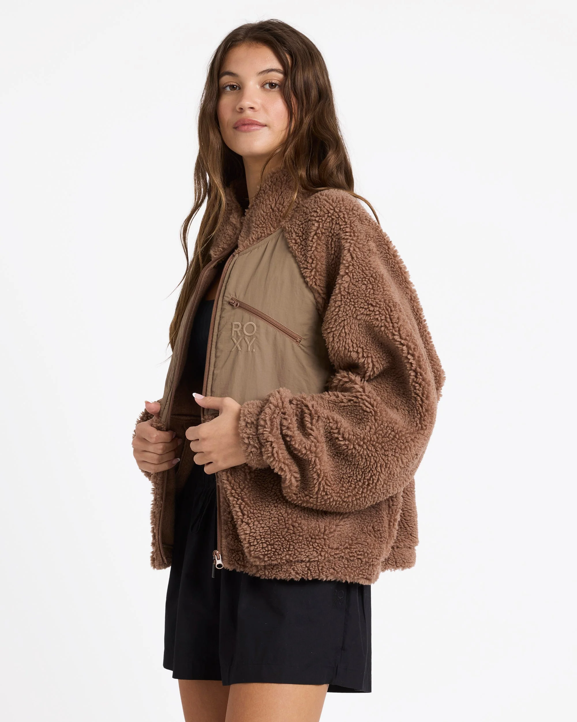 Womens At Dusk Fleece Jacket - Image 4