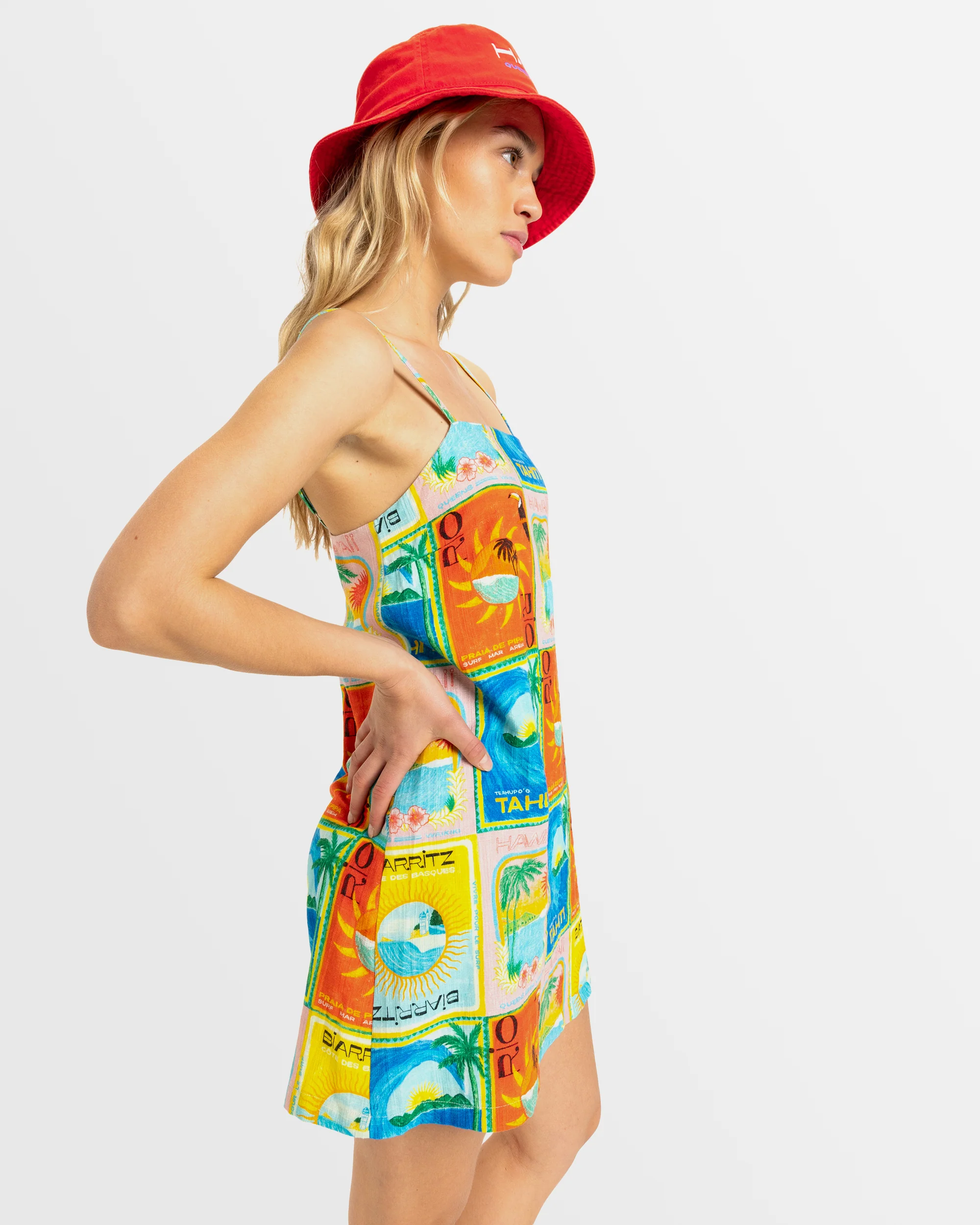 Womens Atlas Playa Blanca Mini Dress - Image 3