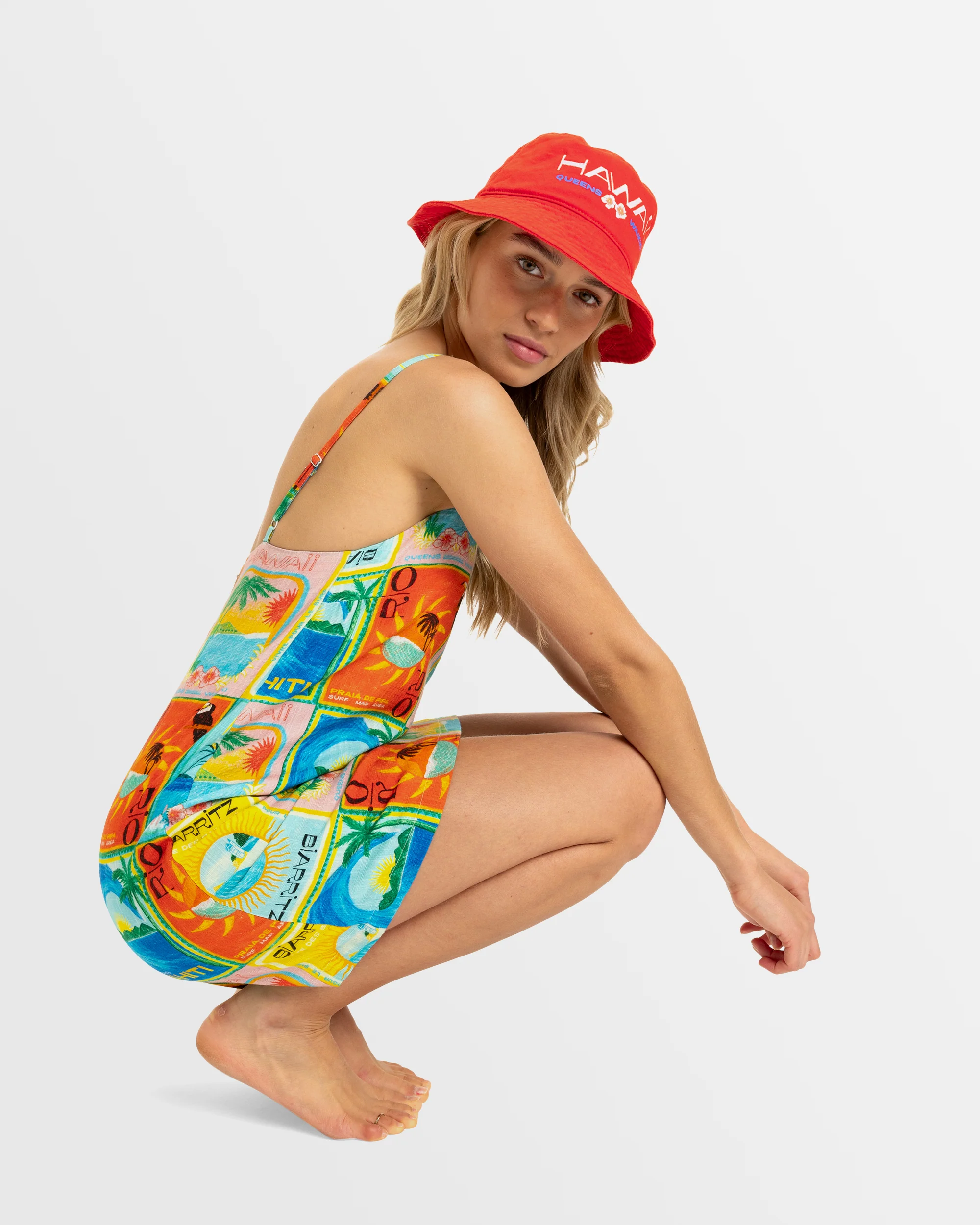 Womens Atlas Playa Blanca Mini Dress - Image 4