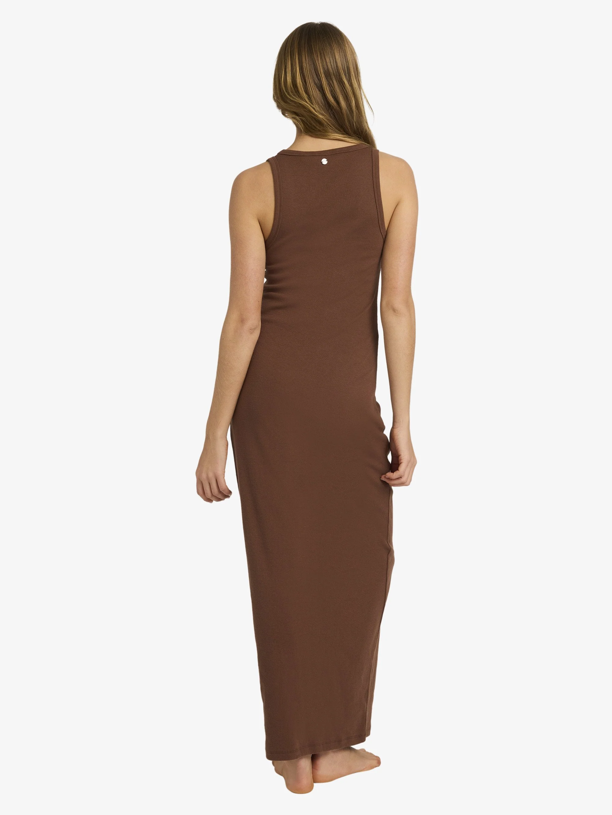 Womens Base Rib Maxi Dress - Image 2
